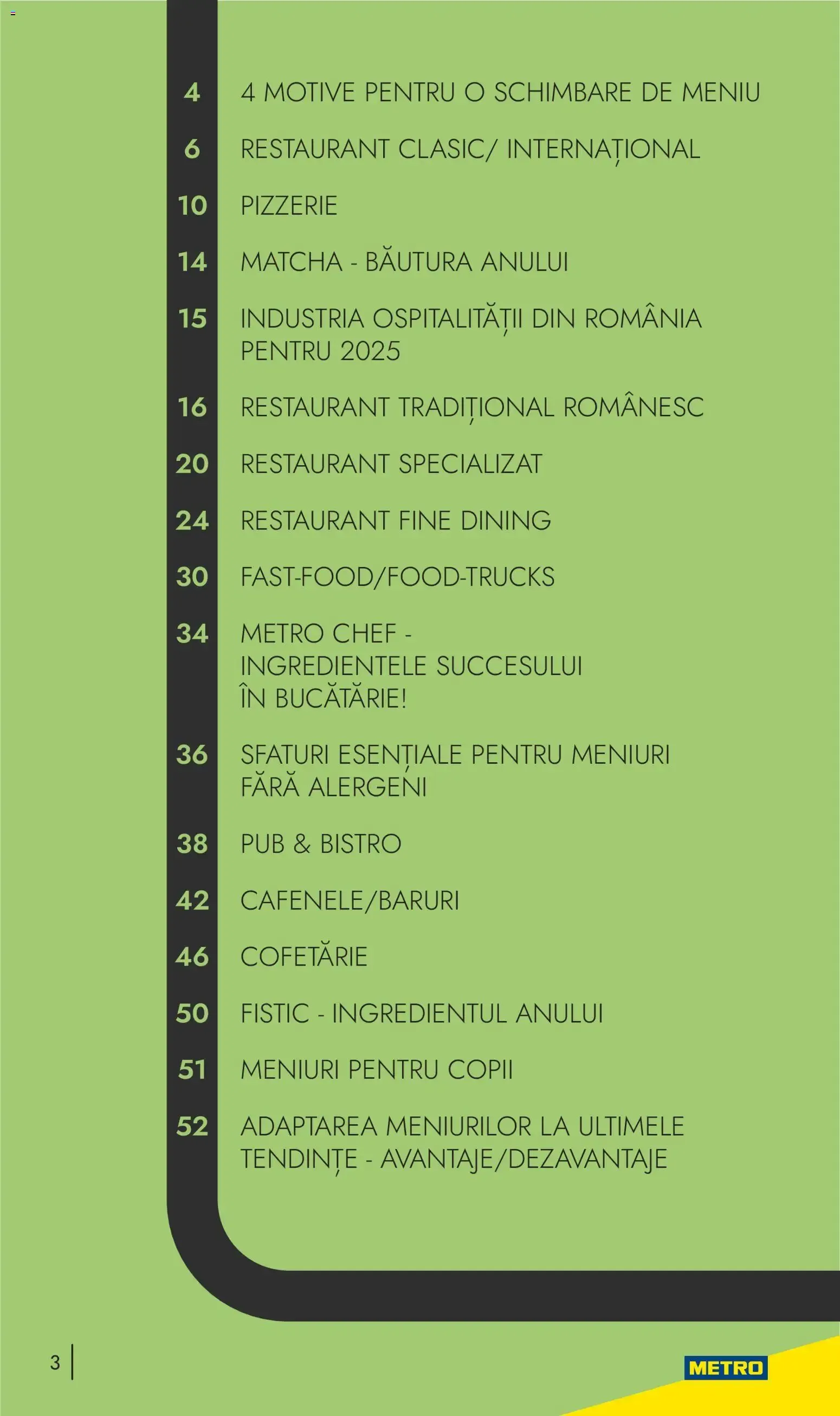 Catalog Metro catalog - ReView Tendințe și Recomandări - Oferta 10.11.2025 - 31.12.2026 de la 10 noiembrie până la 31 decembrie 2026 - Revista Pagina 3