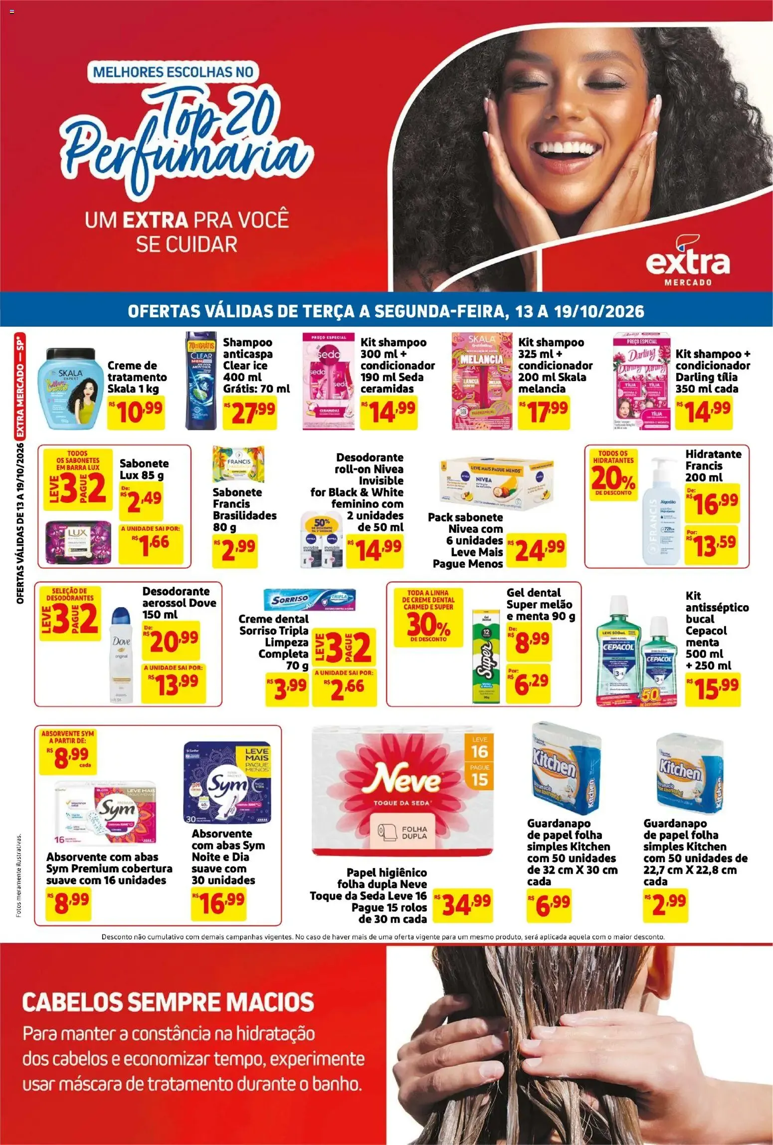 Encarte de Folheto Extra ofertas de Mercado Casa Limpa de 13/10/2026 | Promoção 13 de outubro até 19 de outubro 2026 - Pagina 2