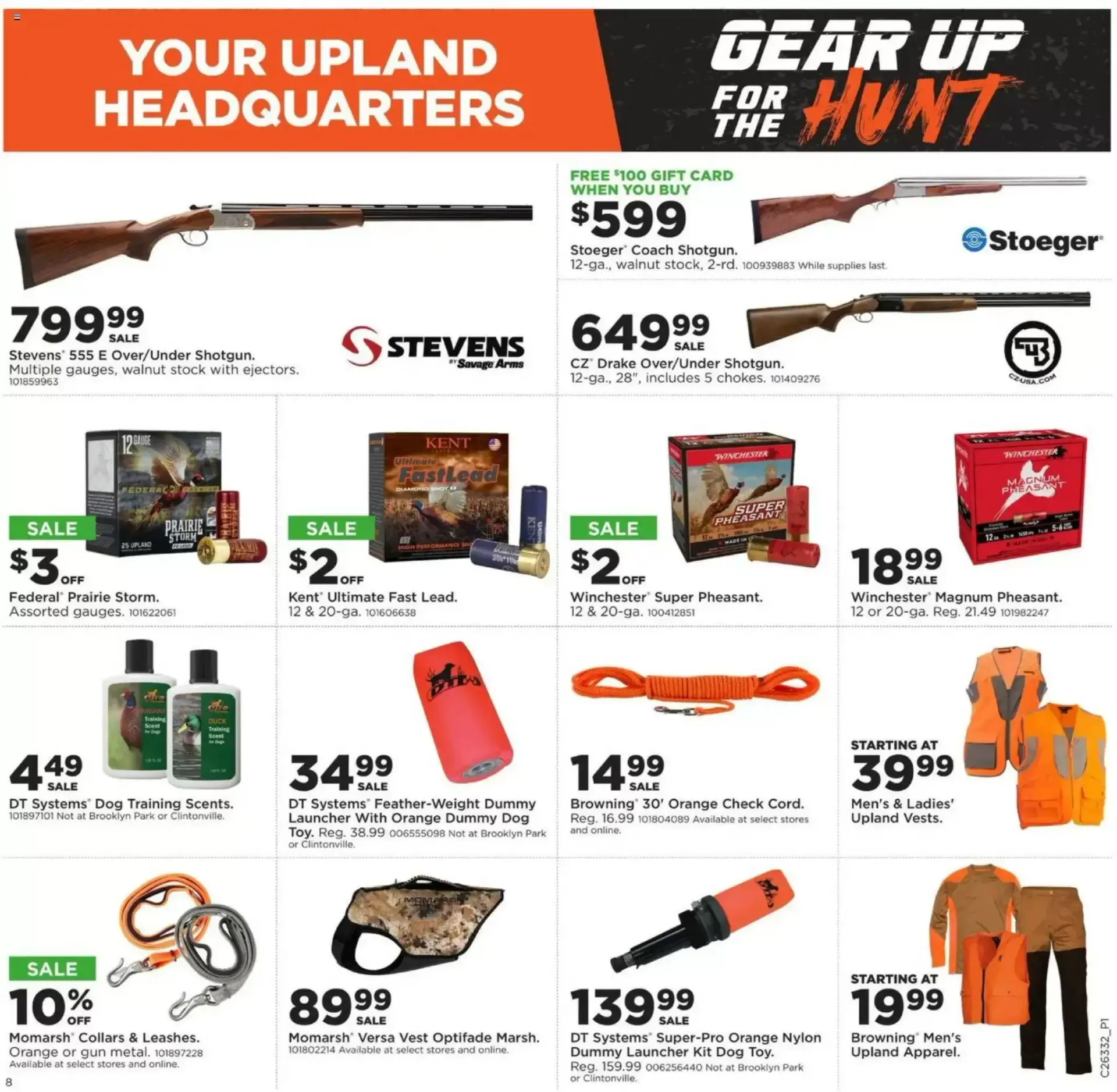Weekly promotion Fleet Farm - Gear Up For The Hunt spanning from August 10 to August 23 2026 - Page 8 for Catalogue 365