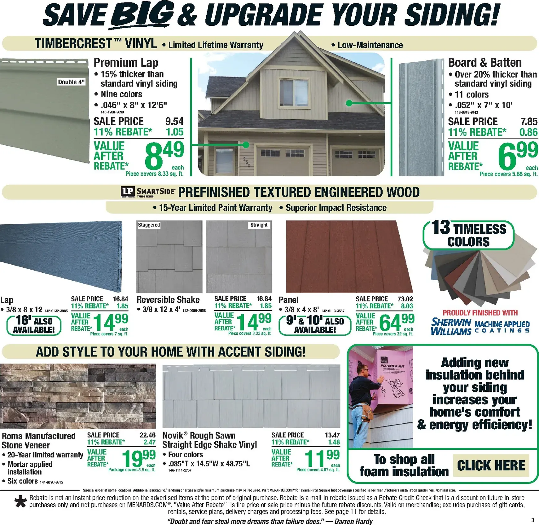Weekly ad Current Menards - 11% Rebate Sale leaflet valid from Thursday 07/16/2026 to Sunday 07/26/2026 from July 16 to July 26 2026 - Page 4