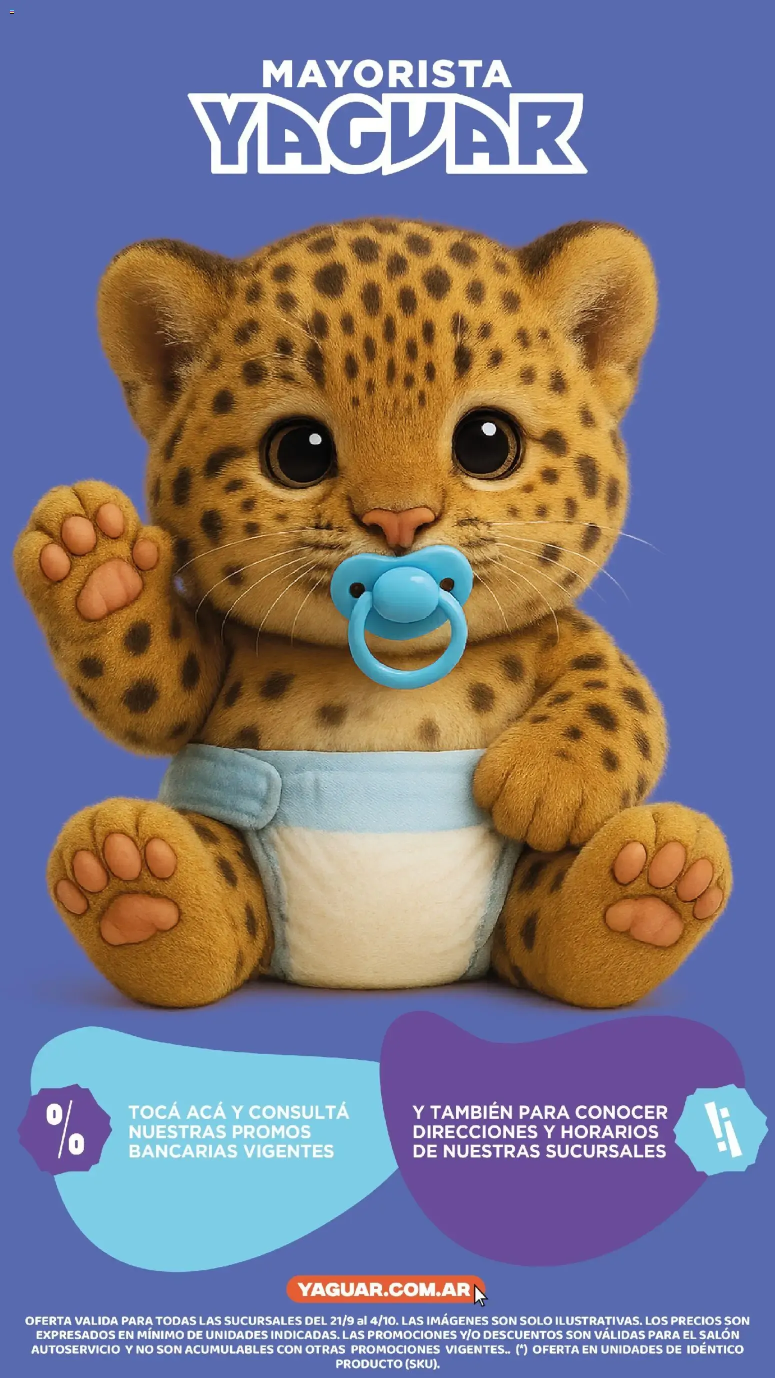 Ofertas de Yaguar - Todo Para Tu Bebe del 21/09/2026 - 04/10/2026 21 de septiembre al 4 de octubre 2026 - Página 10 del catálogo