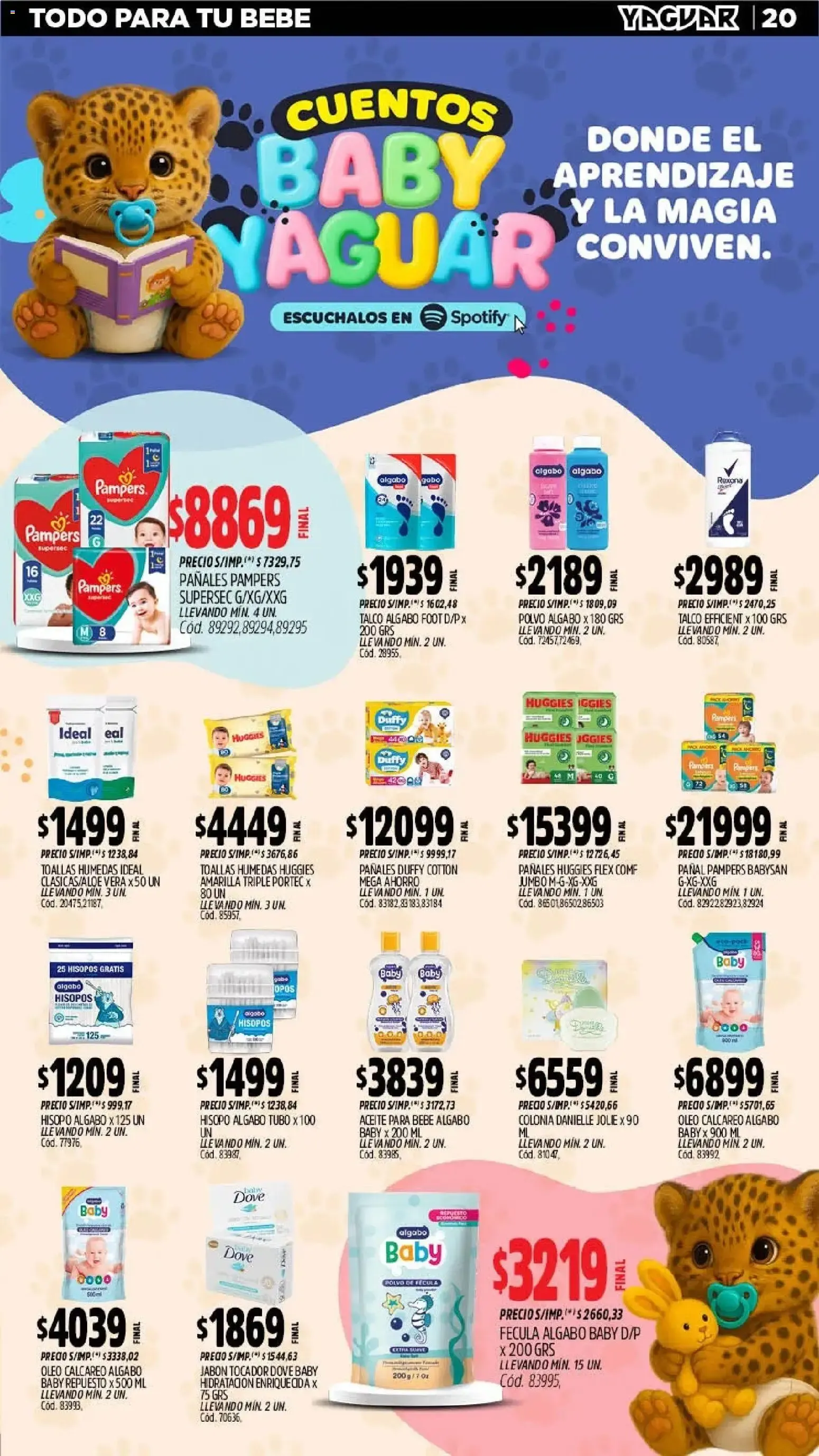 Ofertas de Mayorista Yaguar Agosto Rinde Más! 24 de agosto al 30 de agosto 2026 - Página 20 del catálogo