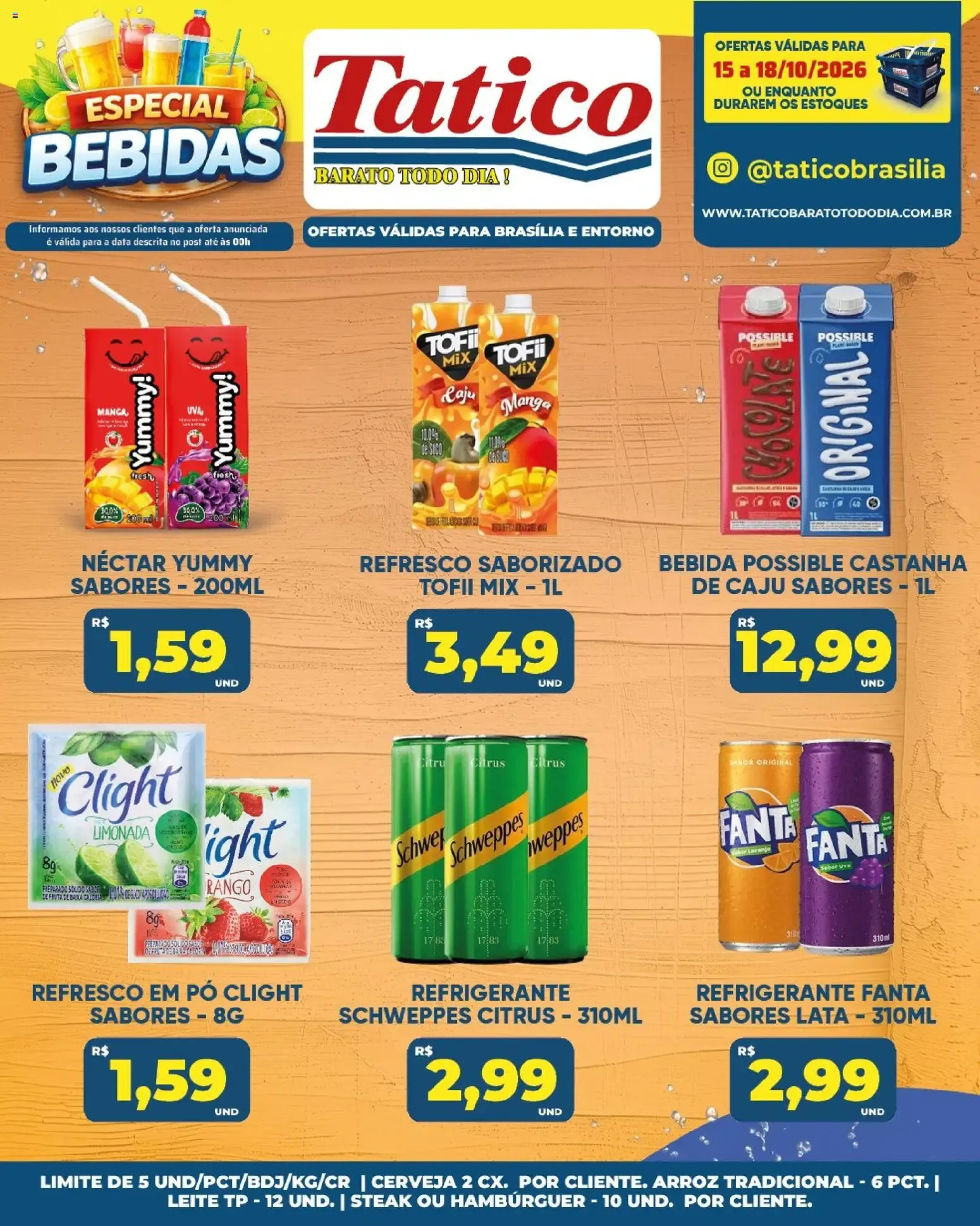 Encarte de Tatico ofertas do Dia de 15/10/2026 | Promoções Online 15 de outubro até 15 de outubro 2026 - Pagina 19