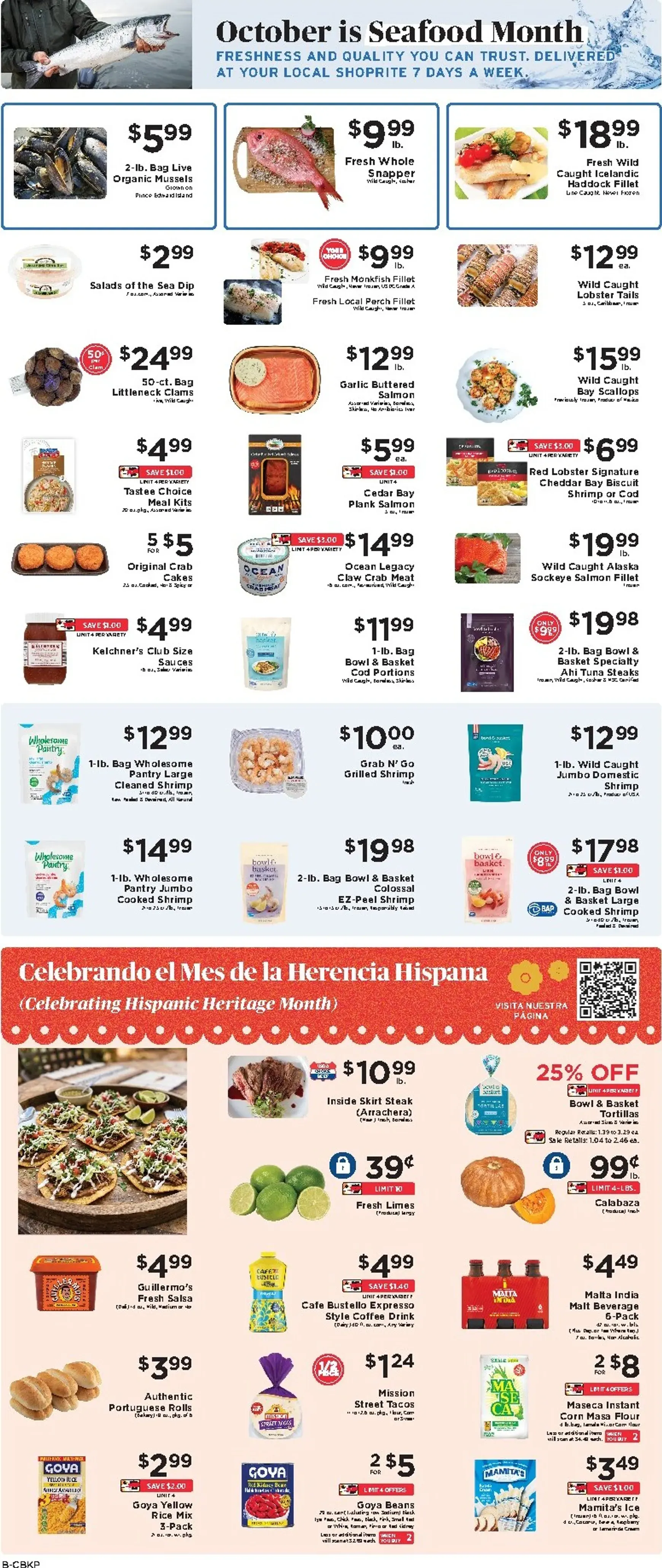 Weekly ad ShopRite: Stock Up + Save from October 2 to October 8 2026 - Page 13