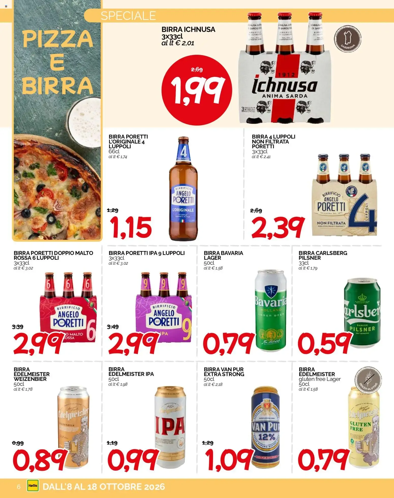 HarDis volantino dal 08/10/2026 - online Offerte da 8 ottobre a 18 ottobre di 2026 - Pagina del volantino 6