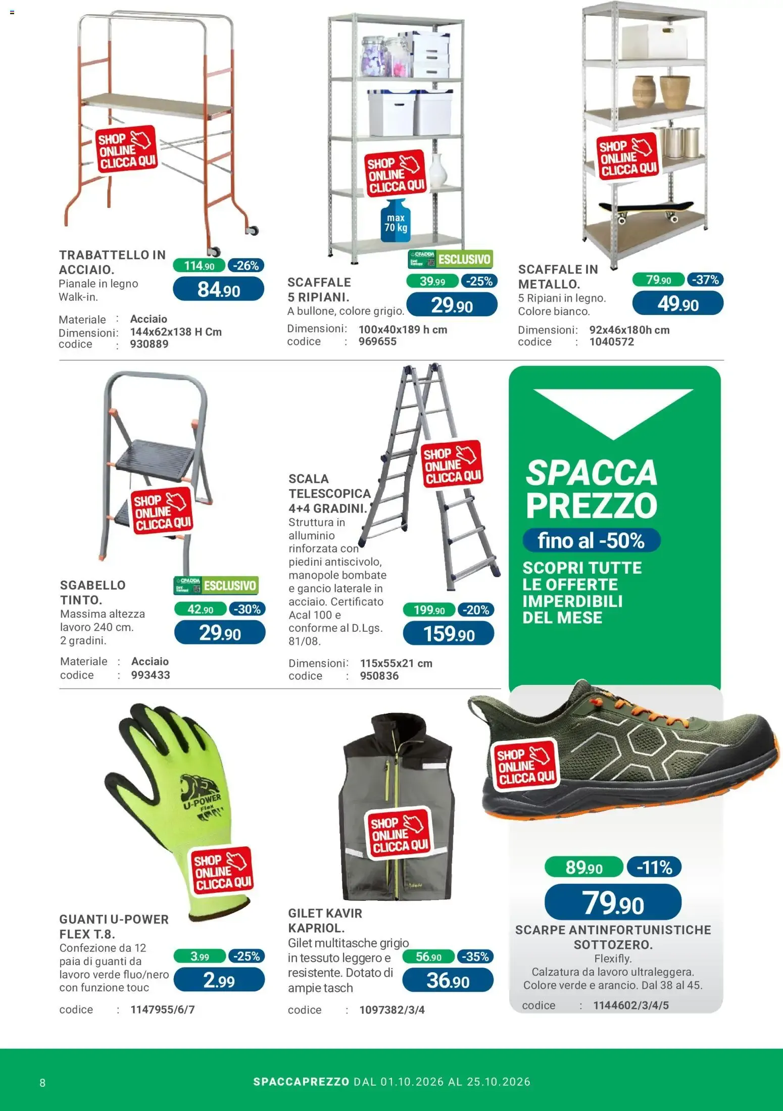 Nuovo CFadda volantino dal 01/10/2026 > offerte anteprima 🛍️ da 1 ottobre a 25 ottobre di 2026 - Pagina del volantino 8