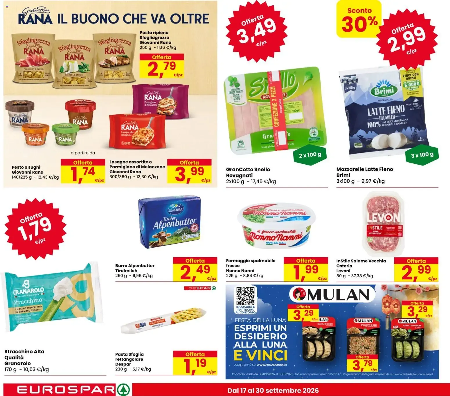 Nuovo Eurospar volantino dal 17/09/2026 > offerte anteprima 🛍️ da 17 settembre a 30 settembre di 2026 - Pagina del volantino 14