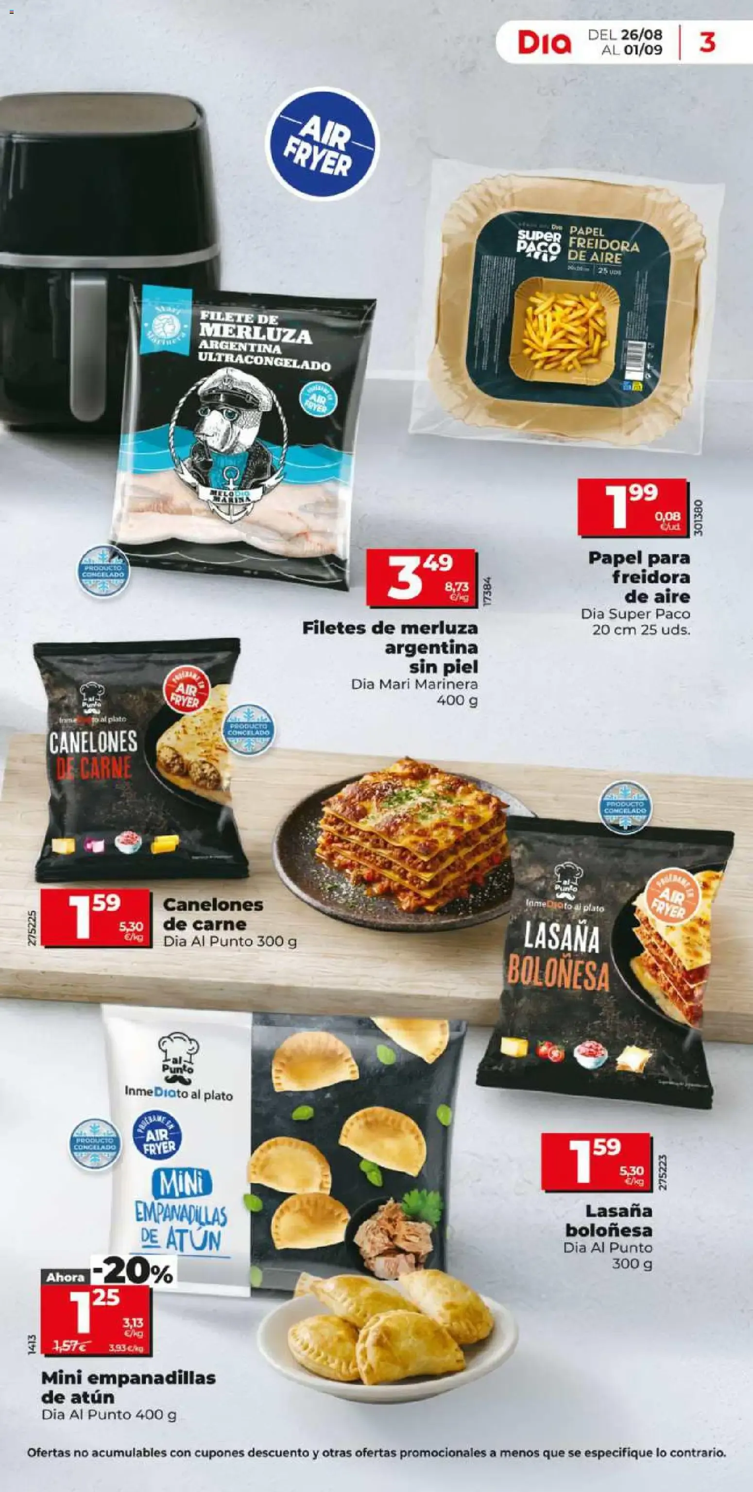 Catálogo de Dia - folleto del 26/08/2026 | Ofertas 26 de agosto al 1 de septiembre 2026 - Página 3