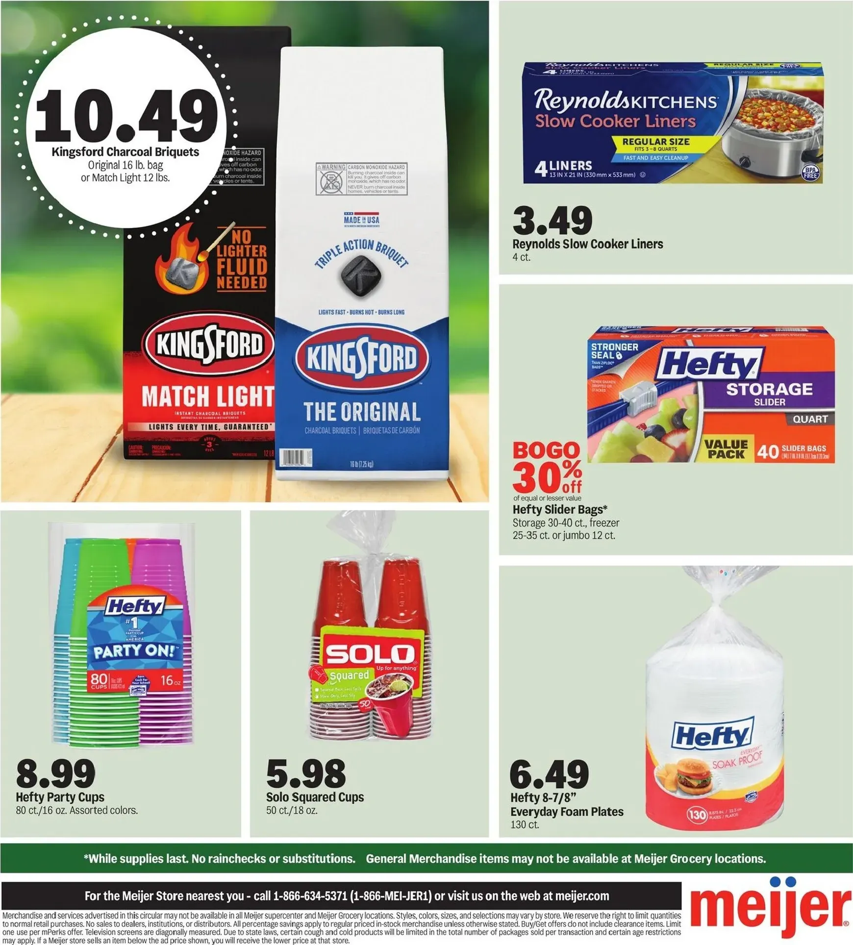 Weekly ad Future Meijer - tailgating daels for every fan flyer valid from Wednesday 09/09/2026 to Tuesday 09/15/2026 from September 9 to September 22 2026 - Page 7