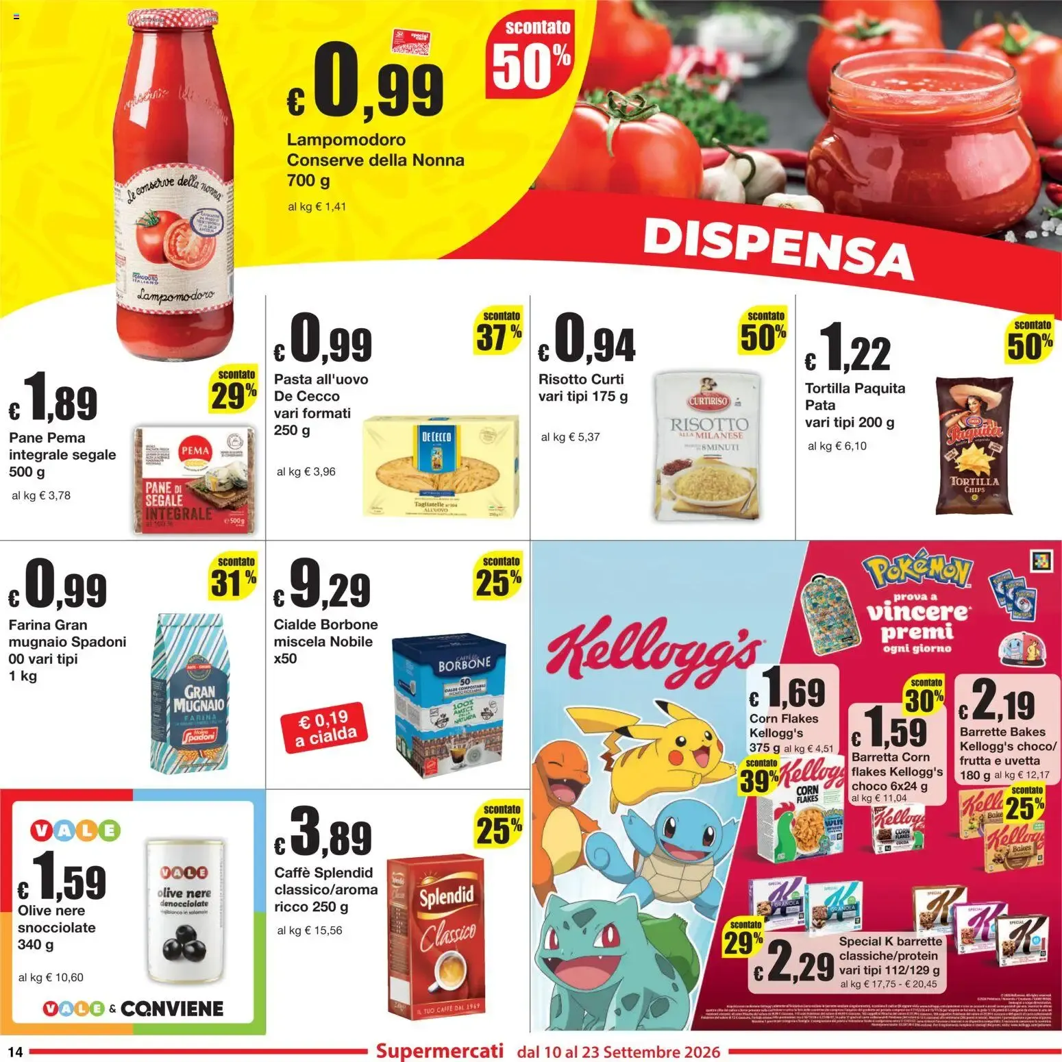 Sì con Te volantino dal 10/09/2026 - online Offerte da 10 settembre a 23 settembre di 2026 - Pagina del volantino 14