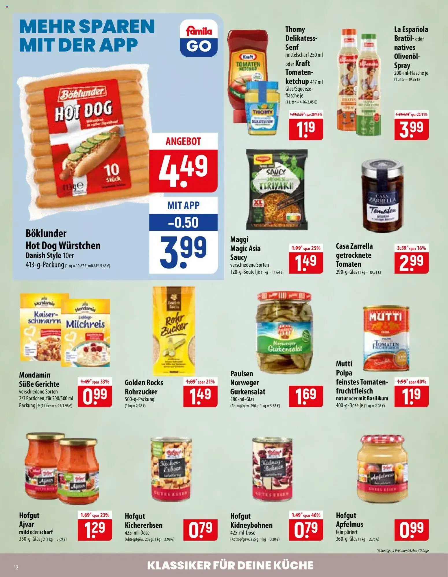 Famila Prospekt (ab 20.07.2026) zum Blättern von 20. Juli bis 25. Juli 2026 - Prospekt seite 12