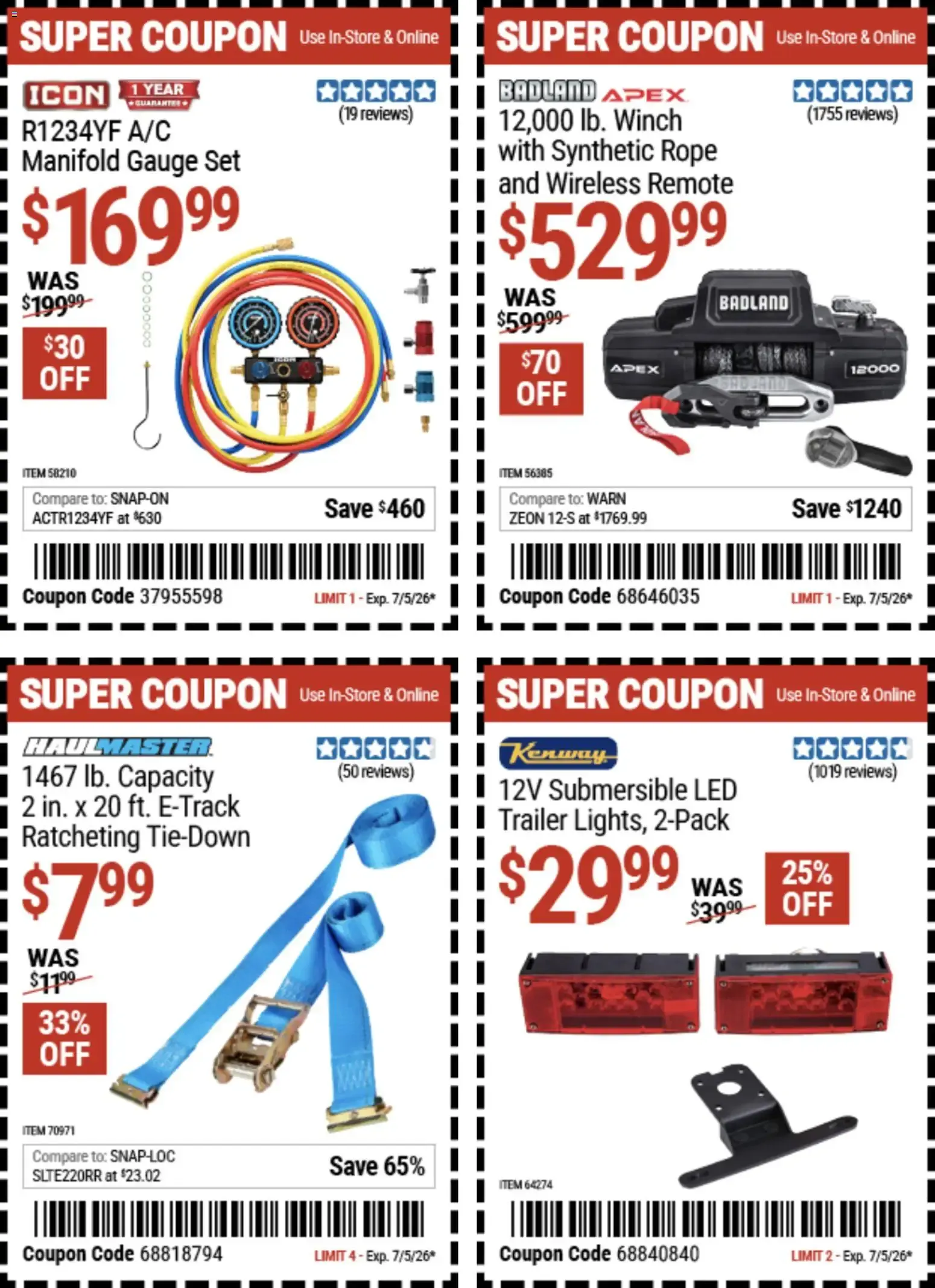 Weekly ad Harbor Freight Weekly Ad (06/22 - 07/05 2026) - Flyer from June 22 to July 5 2026 - Page 18
