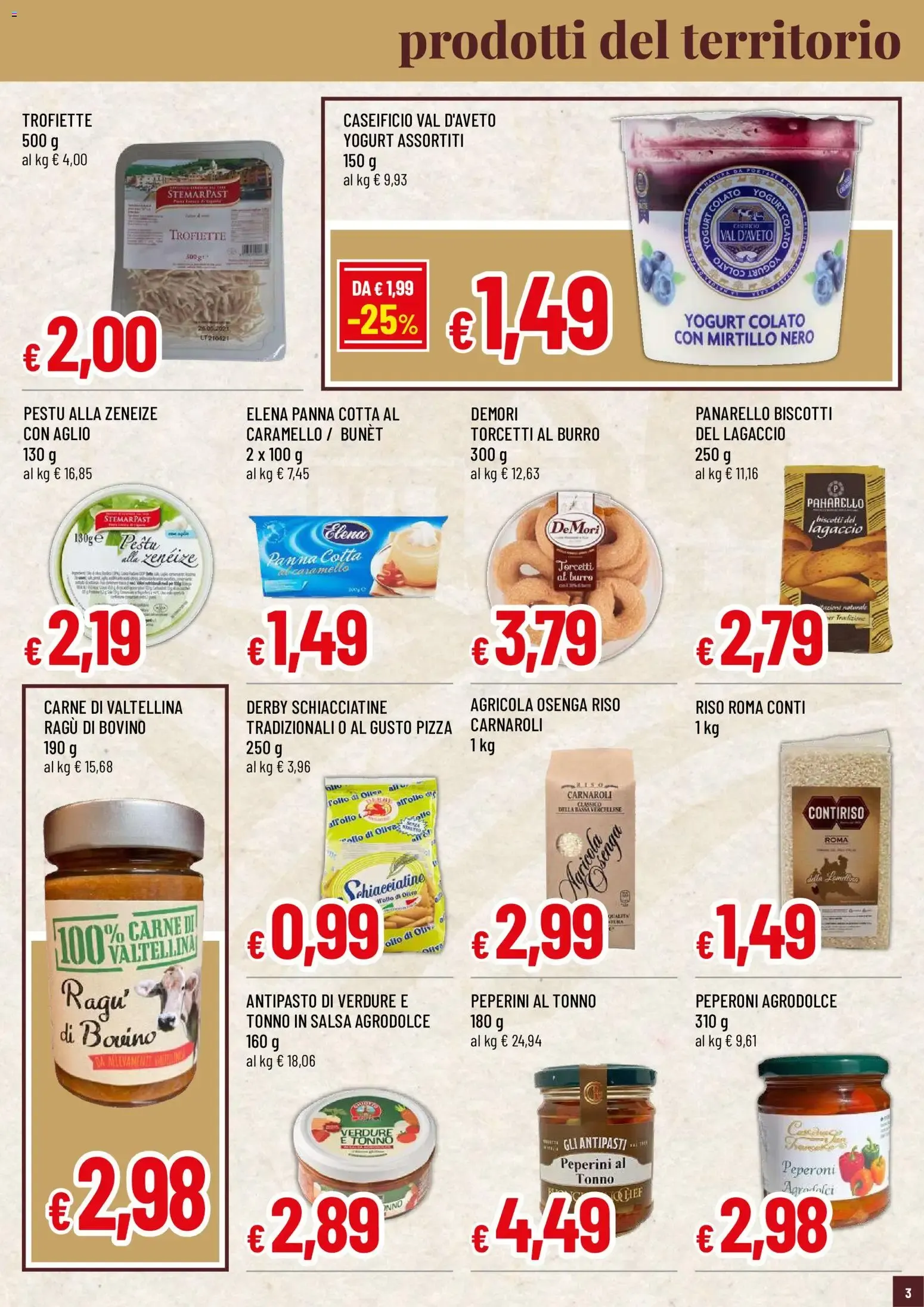 Nuovo Famila volantino Prodotti del Territorio dal 30/07/2026 > offerte anteprima 🛍️ da 30 luglio a 9 agosto di 2026 - Pagina del volantino 3