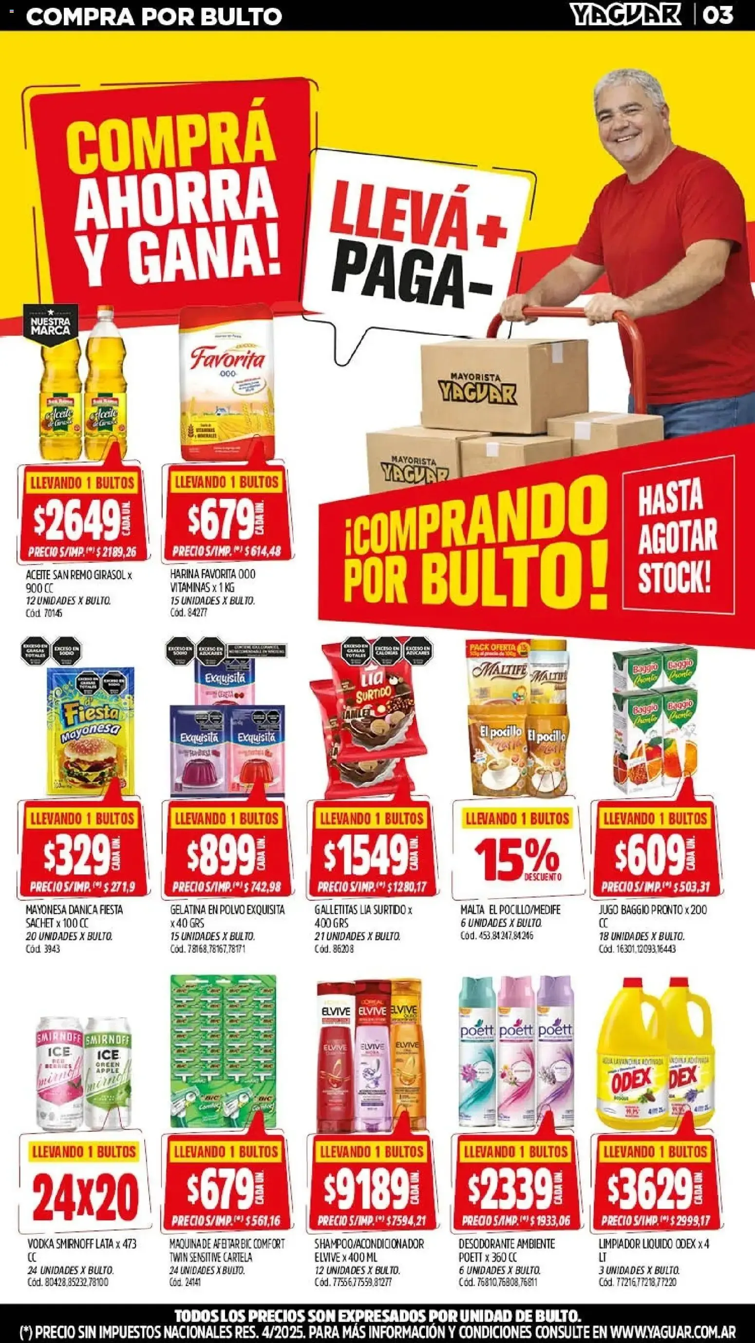 Ofertas de Yaguar - Oferta Semanal General Roca del 03/08/2026 - 08/08/2026 3 de agosto al 8 de agosto 2026 - Página 3 del catálogo