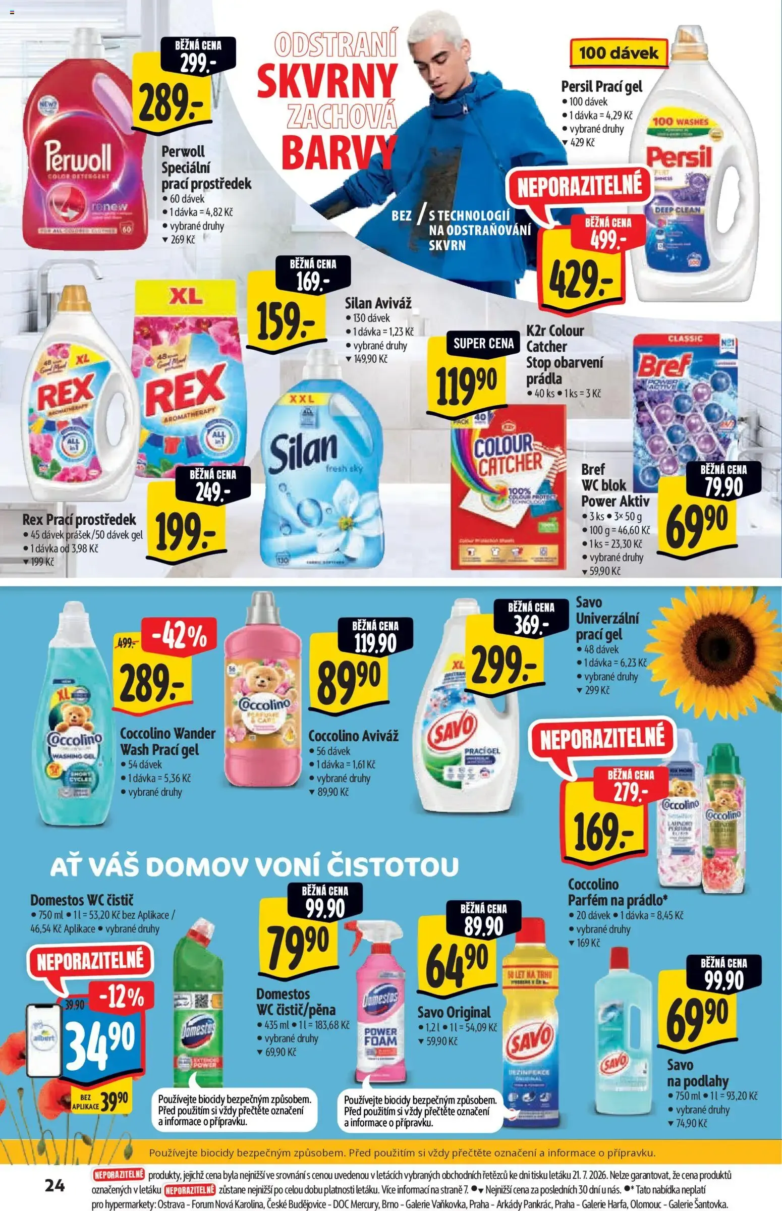 Albert katalog - Hypermarket od 29.07.2026 - Akční leták - 29. července 11. srpna 2026 - Page 24