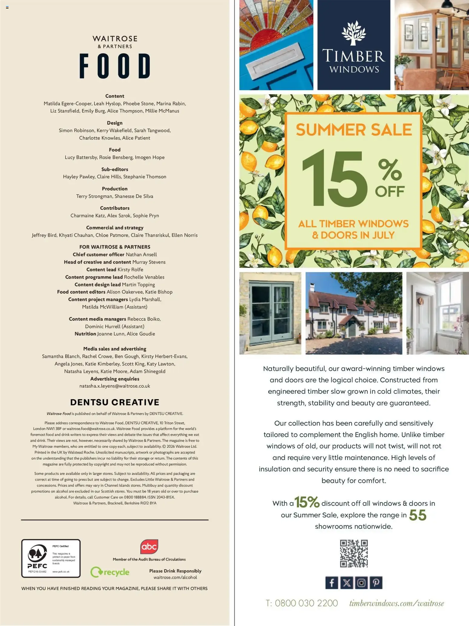 Waitrose & Partners FOOD from 1 July to 31 August 2026 - Catalogue Page 6
