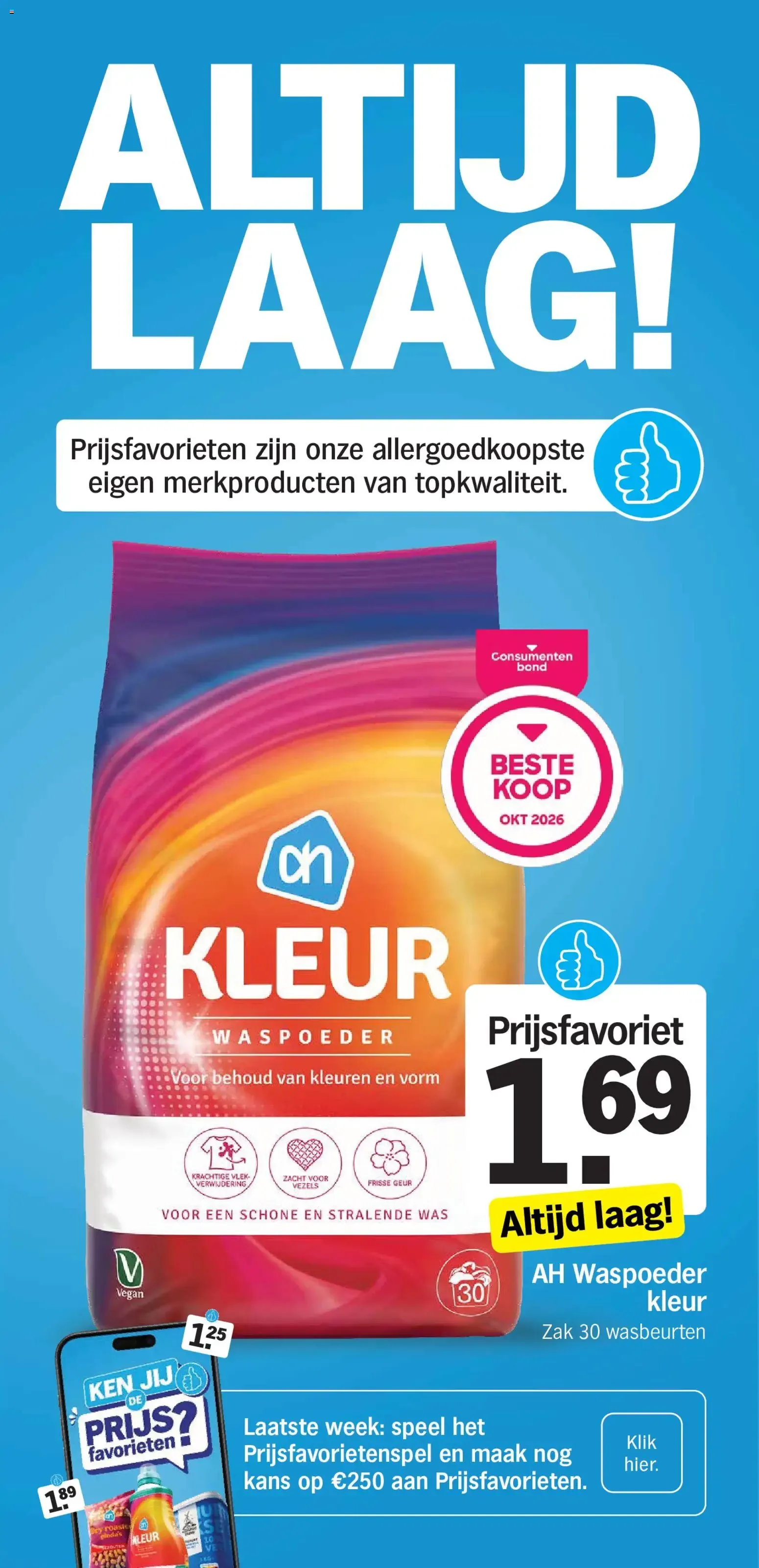 AH Bonus: Uvas rojas 1+1 gratis van 12 oktober tot 18 oktober 2026 - Folder pagina 37