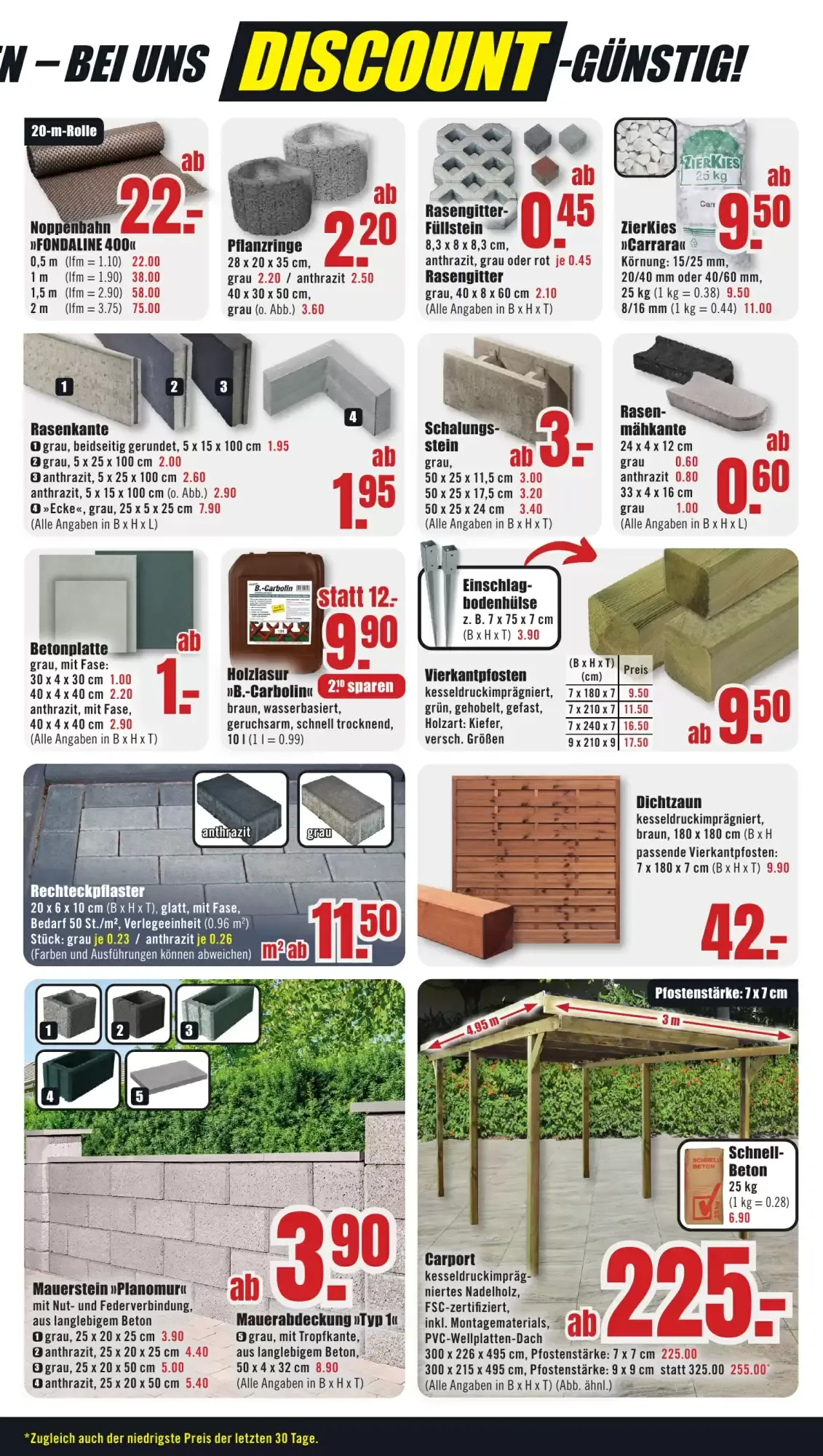 B1 Discount Baumarkt Prospekt woche 36 von 5. September bis 11. September 2026 - Prospekt seite 7
