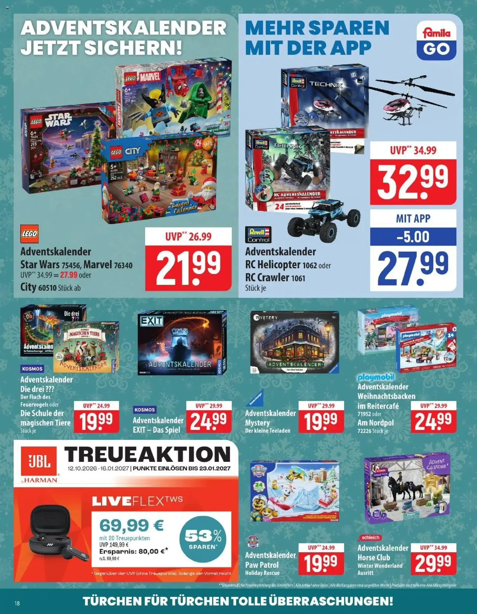 Famila Prospekt (ab 26.10.2026) zum Blättern von 26. Oktober bis 30. Oktober 2026 - Prospekt seite 18