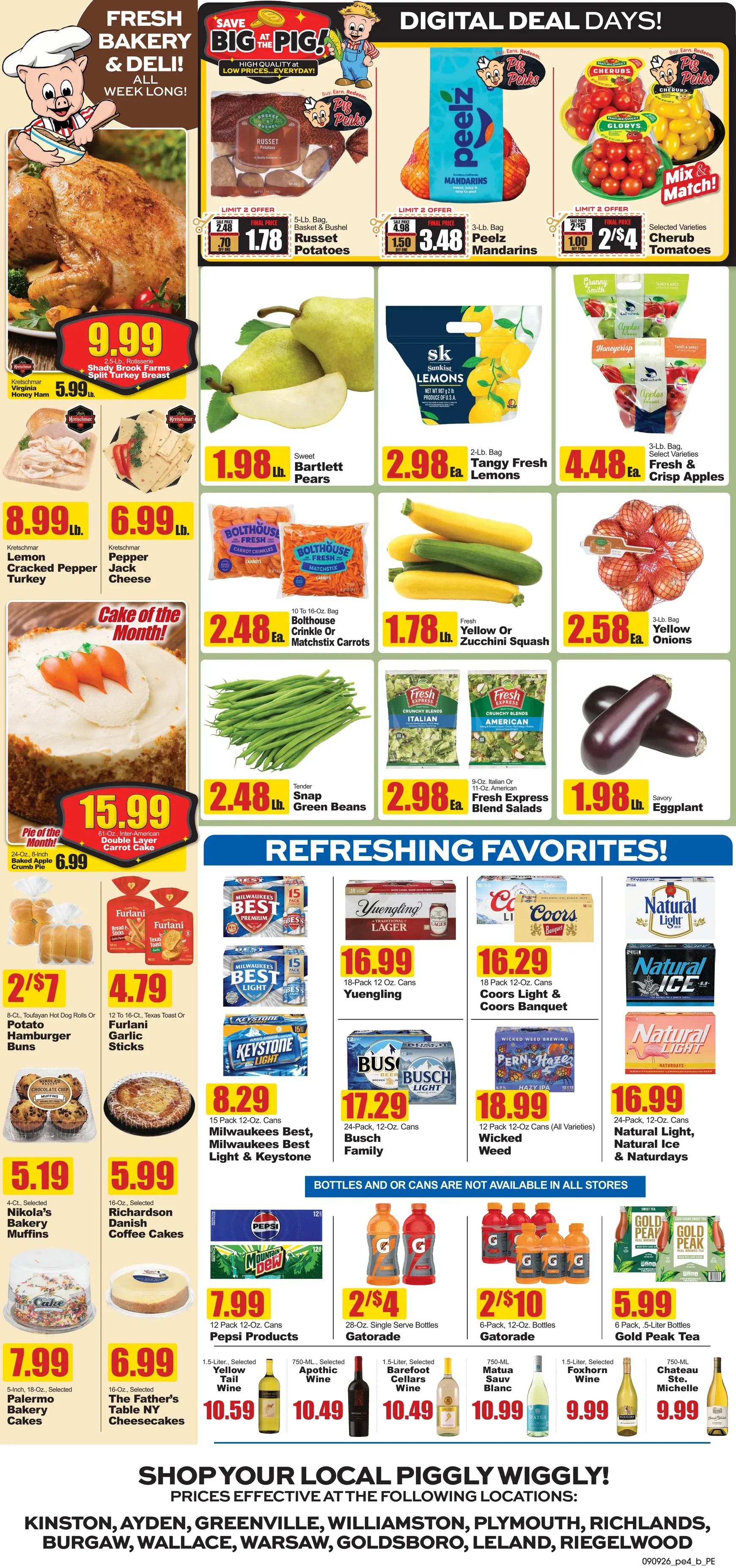Weekly ad Current Piggly Wiggly leaflet valid from Wednesday 09/09/2026 to Tuesday 09/15/2026 from September 9 to September 15 2026 - Page 4