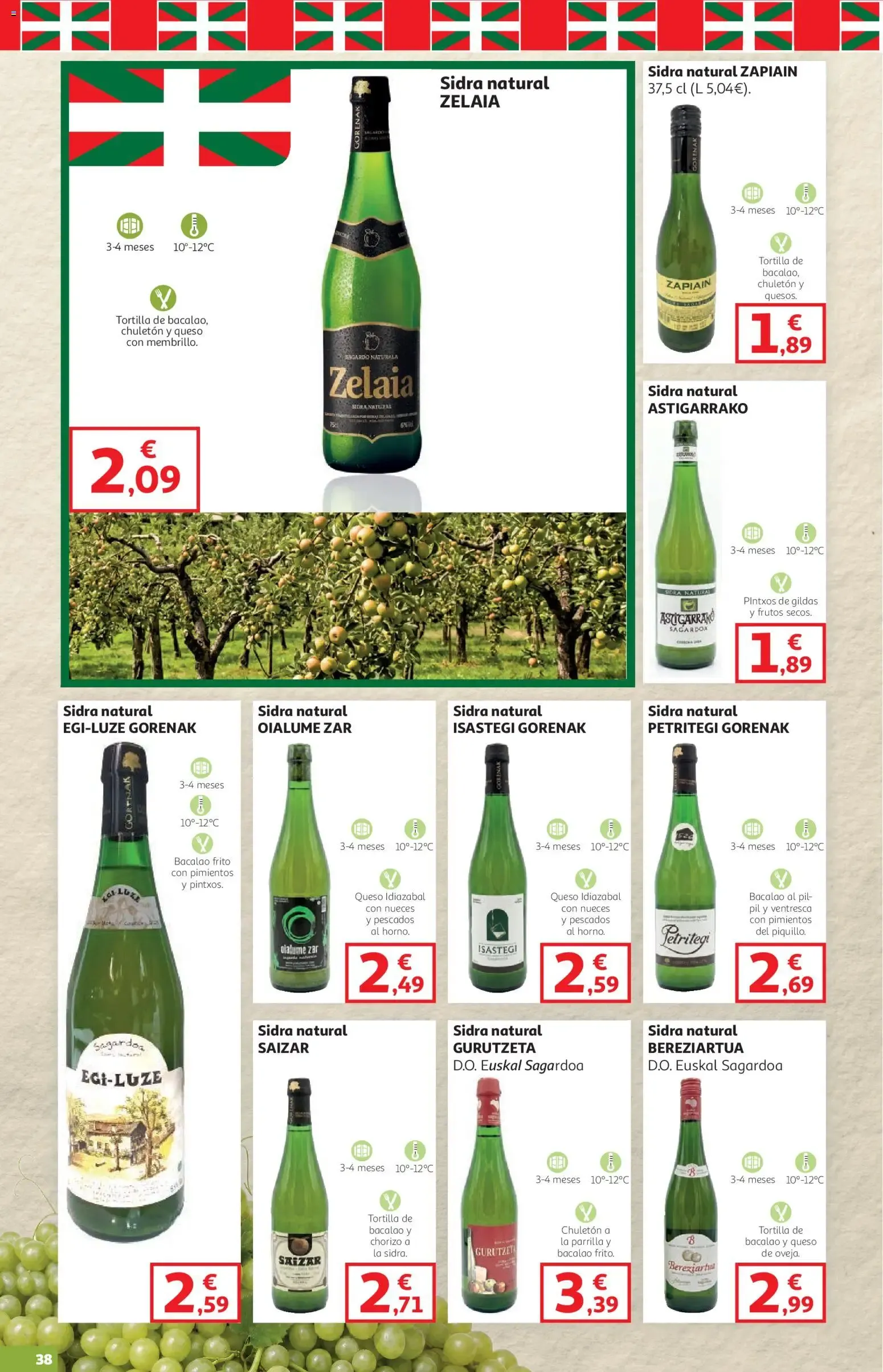 Catálogo de Feria del Vino Alcampo 8 de octubre al 25 de octubre 2026 - Página 38