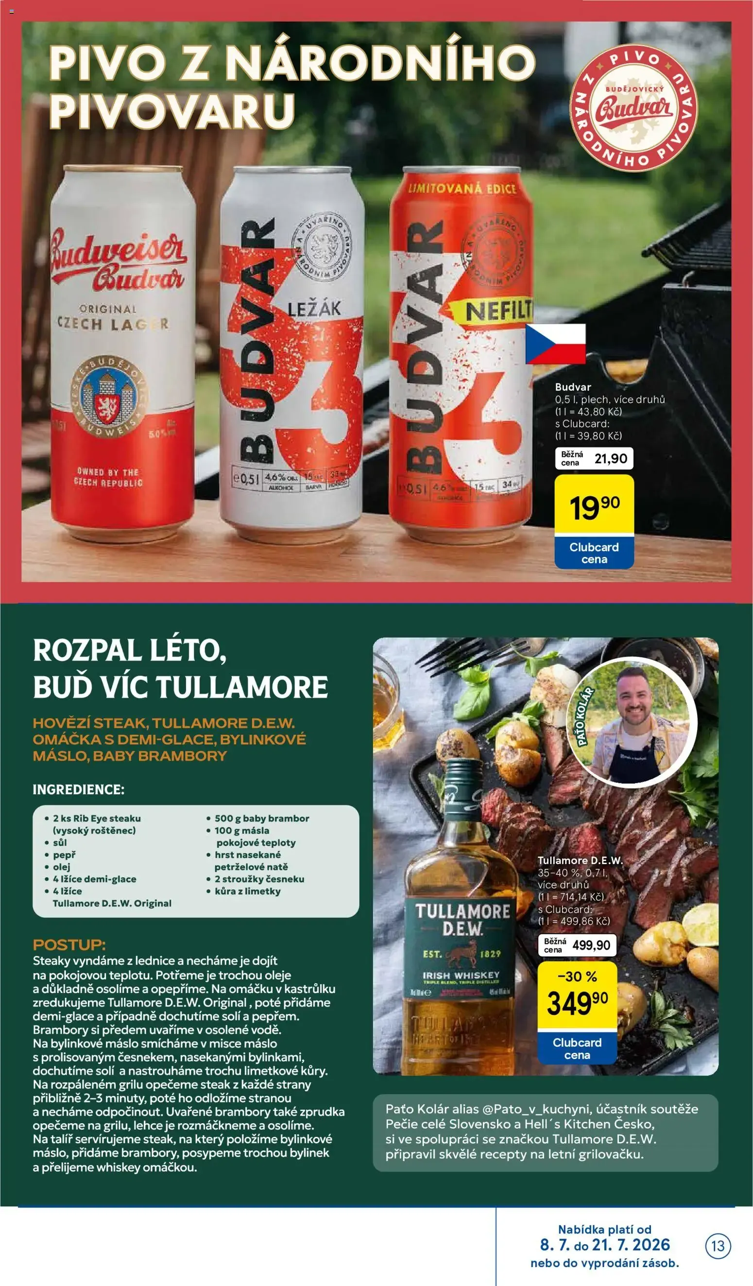 Tesco leták na tento + příští týden 08.07.2026 - 8. července 14. července 2026 - Page 13