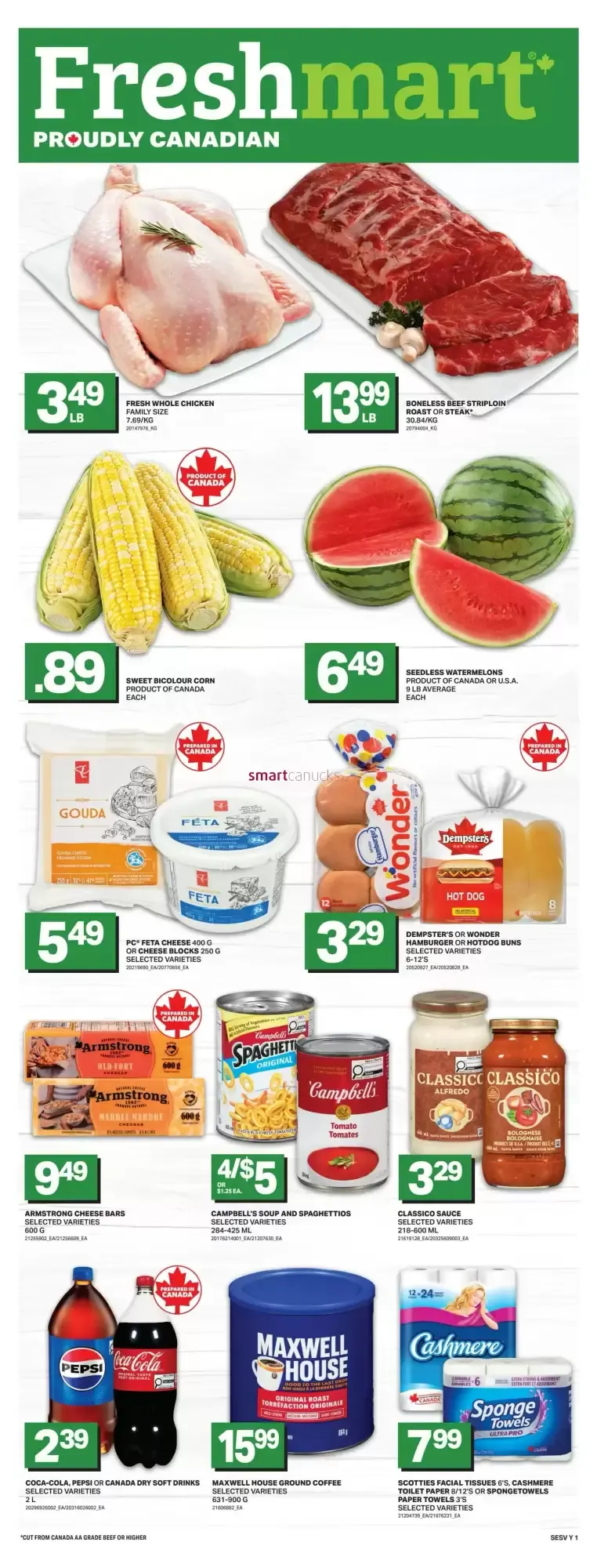 Freshmart Long Weekend Favourites from July 30 to August 5 2026 - flyer page 3