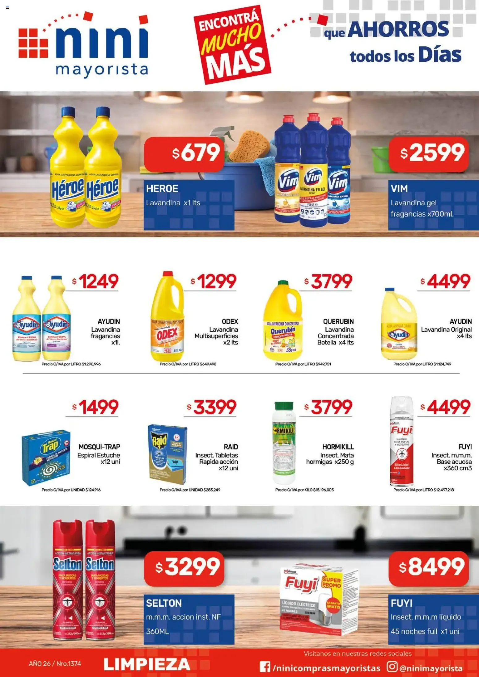 Ofertas de NINI Mayorista - Revista N°1374 24 de agosto al 30 de agosto 2026 - Página 9 del catálogo