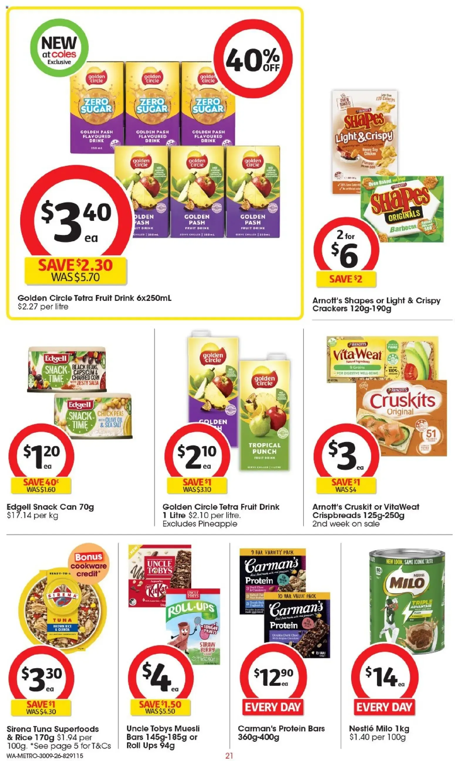 Coles catalogue valid from 30/09/2026 > Online Australia - Catalogue valid from 30 September to 6 October 2026 - page 21