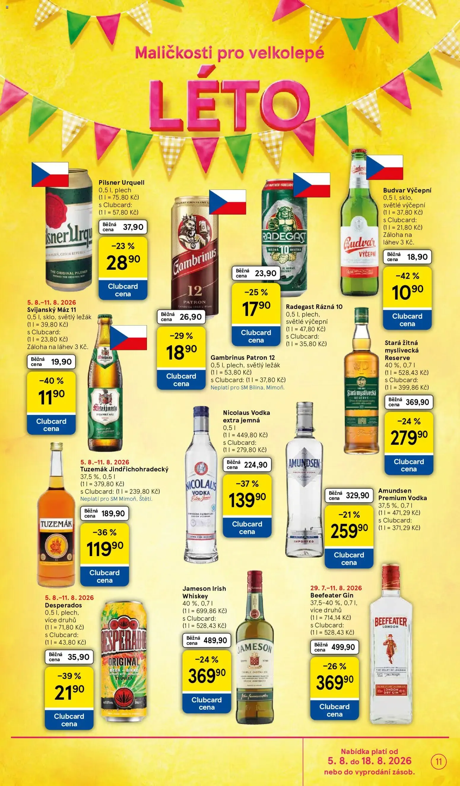Tesco Supermarket Ofertas Semanales - 5. srpna 11. srpna 2026 - Page 11