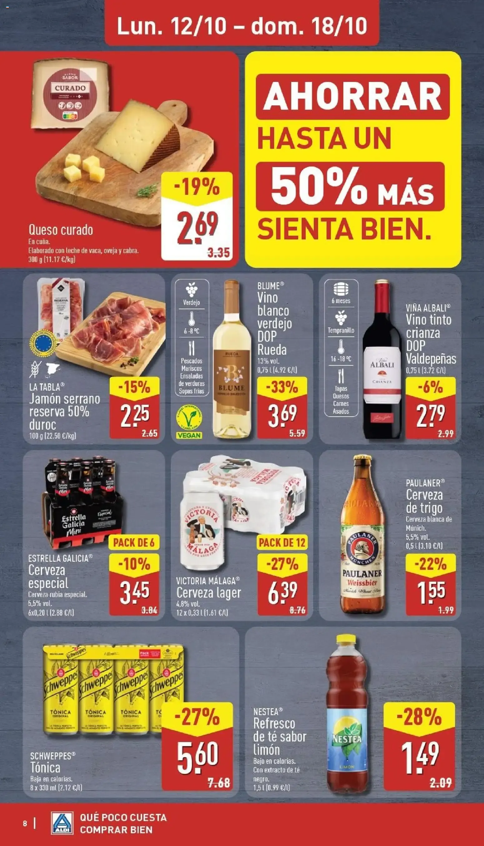 Catálogo de Aldi folleto Baleares del 12/10/2026 | Catálogo 12 de octubre al 18 de octubre 2026 - Página 8