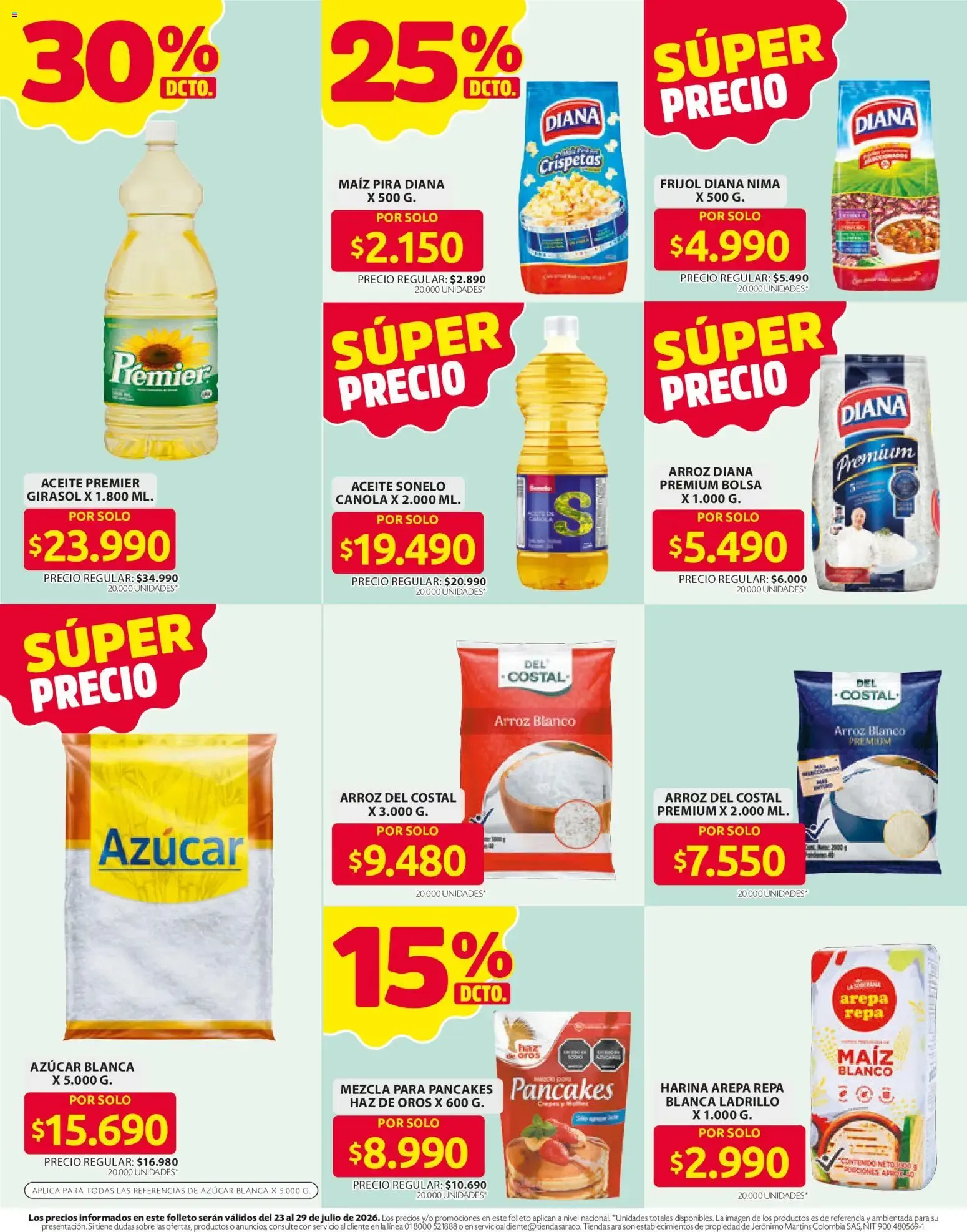 Catalogo de Tiendas Ara: Los Precios Más Bajos 23 de julio al 29 de julio 2026 - Pag 5