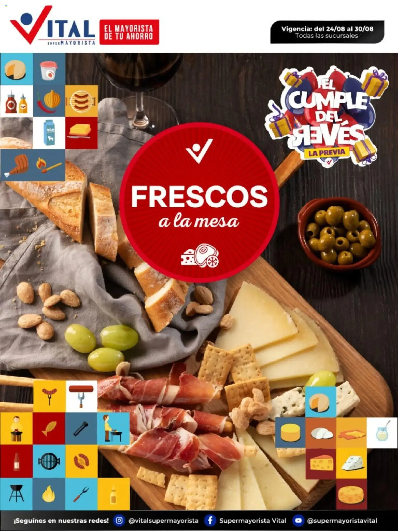 Ofertas de Vital - Especial de frescos || del 24/08/2026 - 30/08/2026 || Catálogo 24 de agosto al 30 de agosto 2026 - Página 1 del catálogo