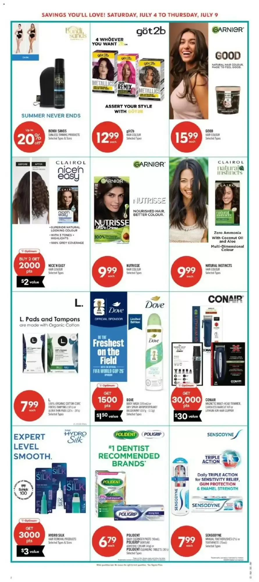 Shoppers Drug Mart flyer week 27 from July 4 to July 9 2026 - flyer page 9