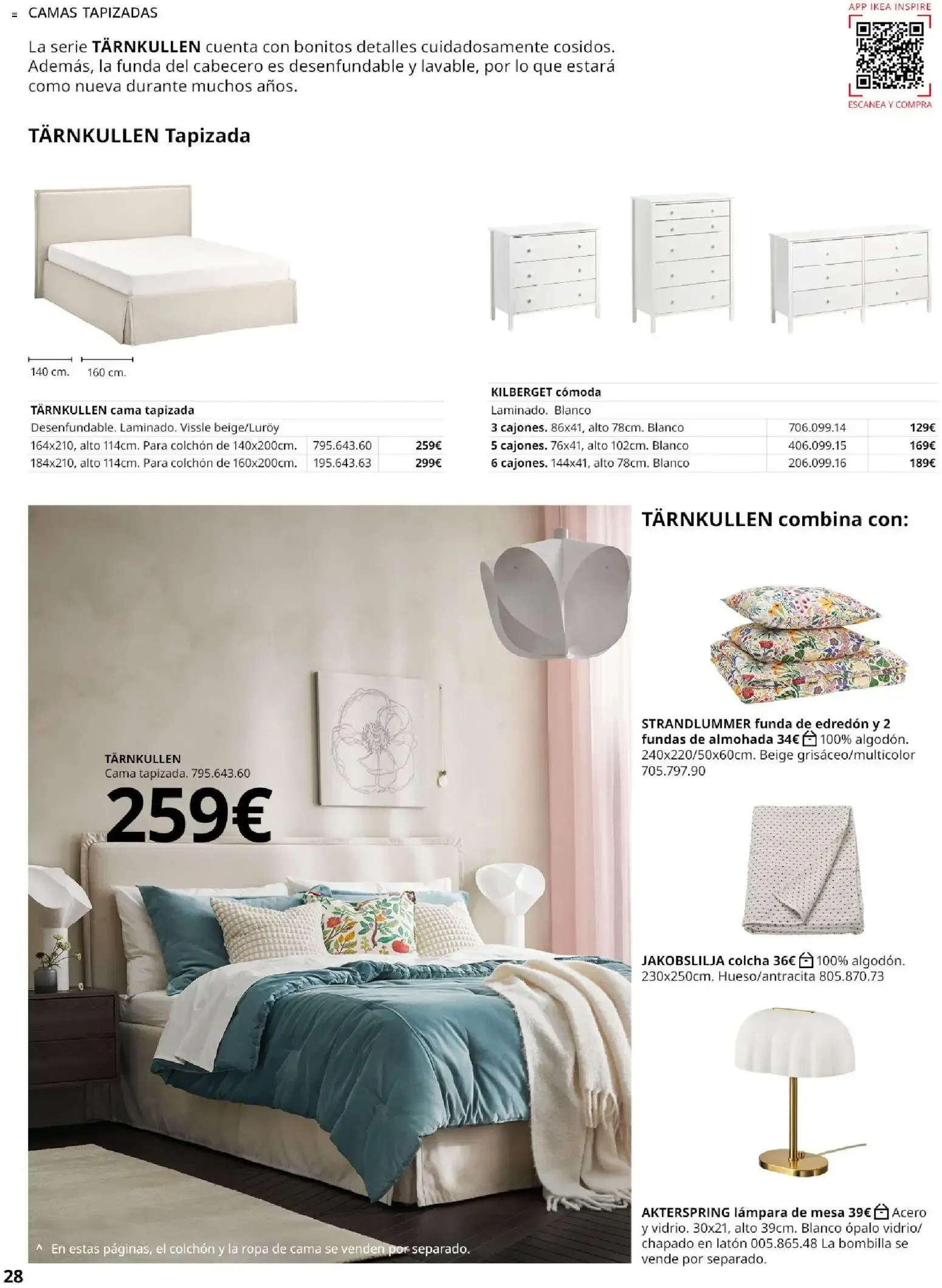 Catálogo de IKEA - Guía de Compra Muebles para el Dormitorio 1 de septiembre al 31 de enero 2027 - Página 28