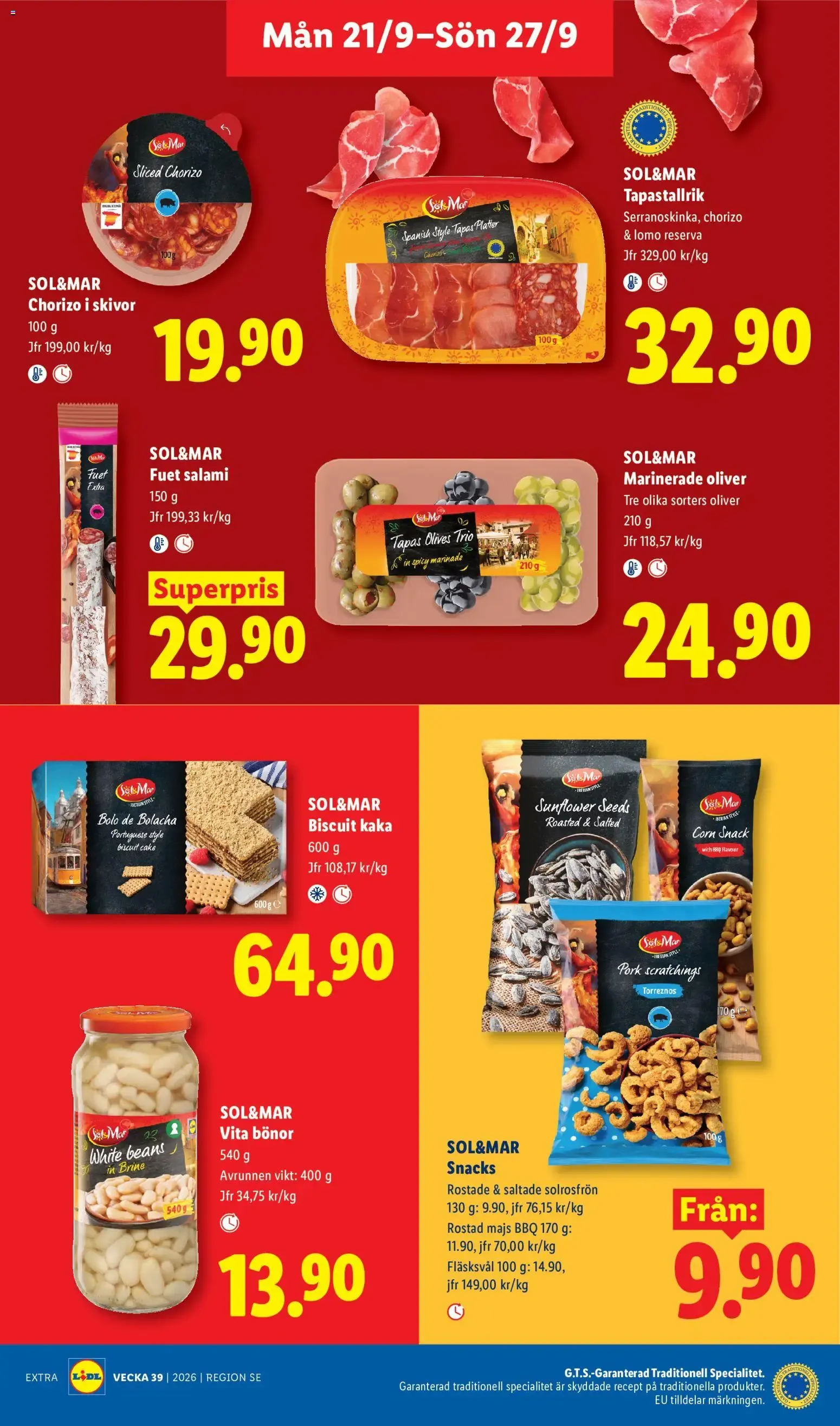 Lidl erbjudanden från 21/09/2026 - 27/09/2026 > Reklamblad nuvarande rabatter från 21 september till 27 september 2026 - Reklamblad sidor 13