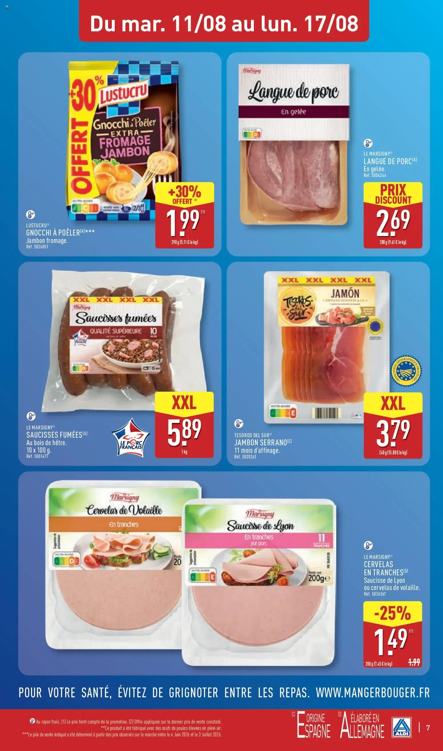 Catálogo de ofertas Aldi del 11 al 17 de agosto du 11 août au 17 août 2026 - Catalogue page 9