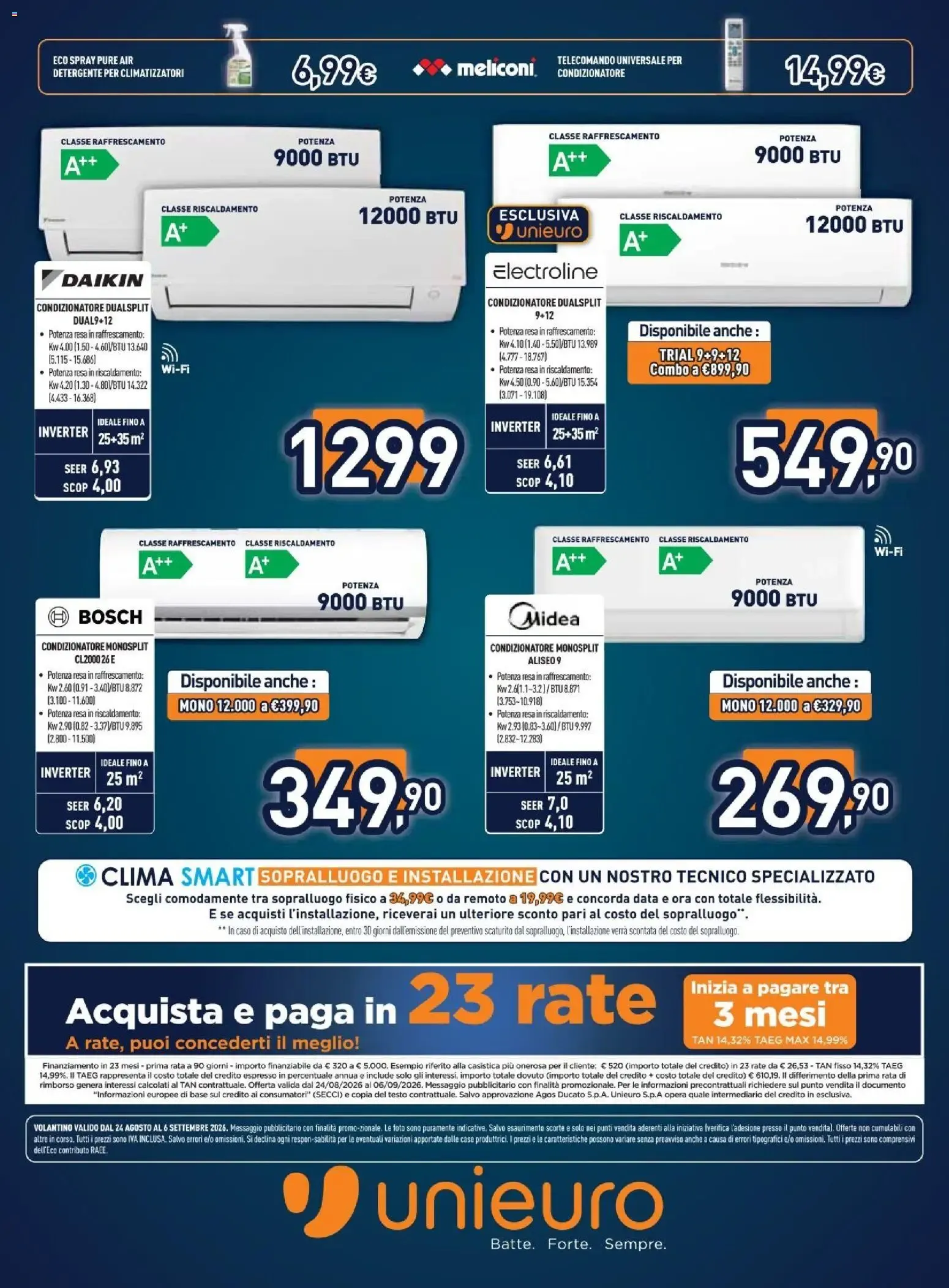Nuovo Unieuro volantino dal 24/08/2026 > offerte anteprima 🛍️ da 24 agosto a 6 settembre di 2026 - Pagina del volantino 29