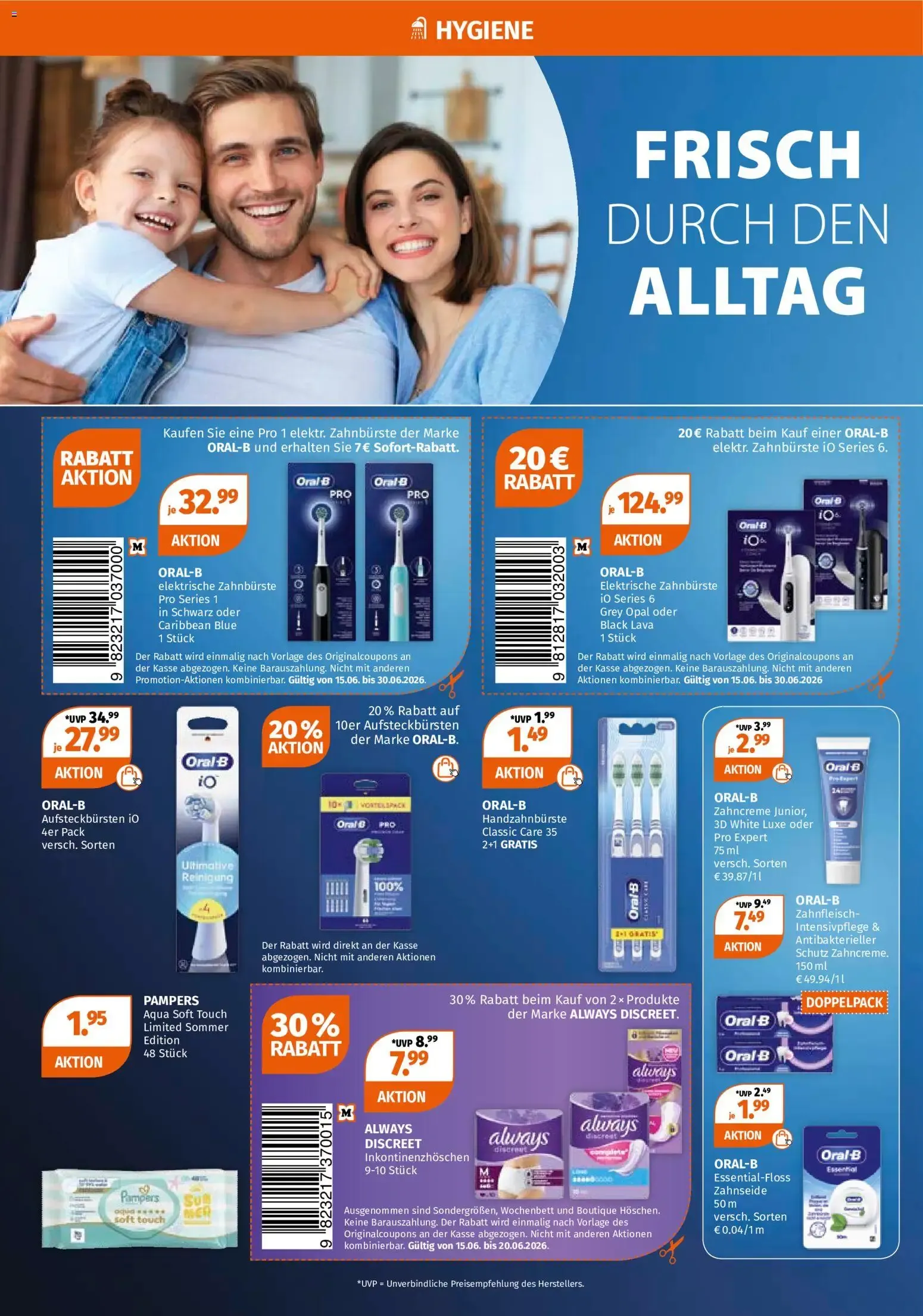 NON-STOP FRISCHE für deine Wäsche von 15. Juni bis 20. Juni 2026 - Prospekt seite 2