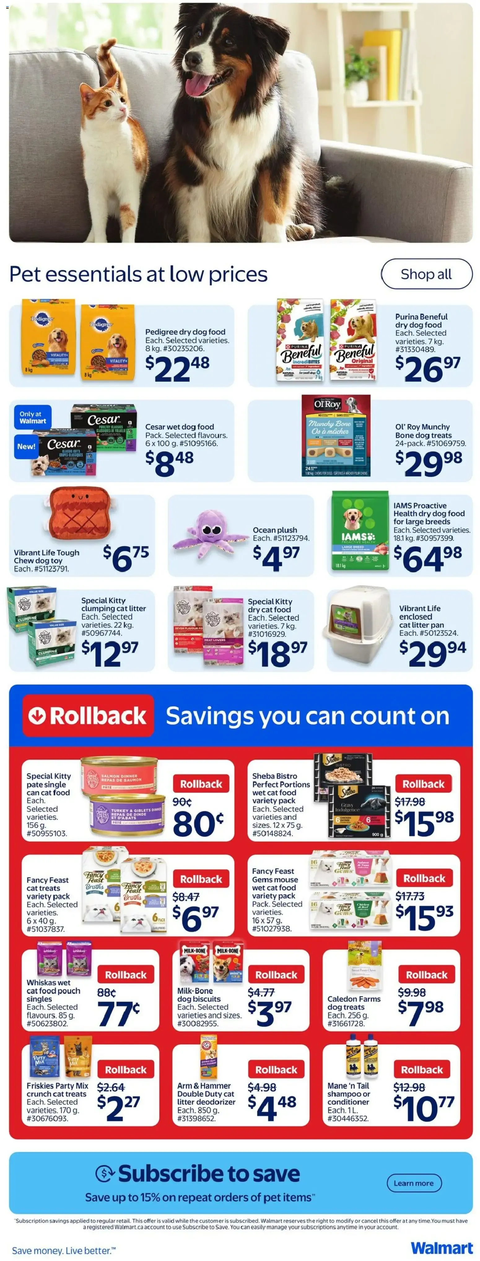Thanksgiving feast, last year's prices from October 1 to October 7 2026 - flyer page 18