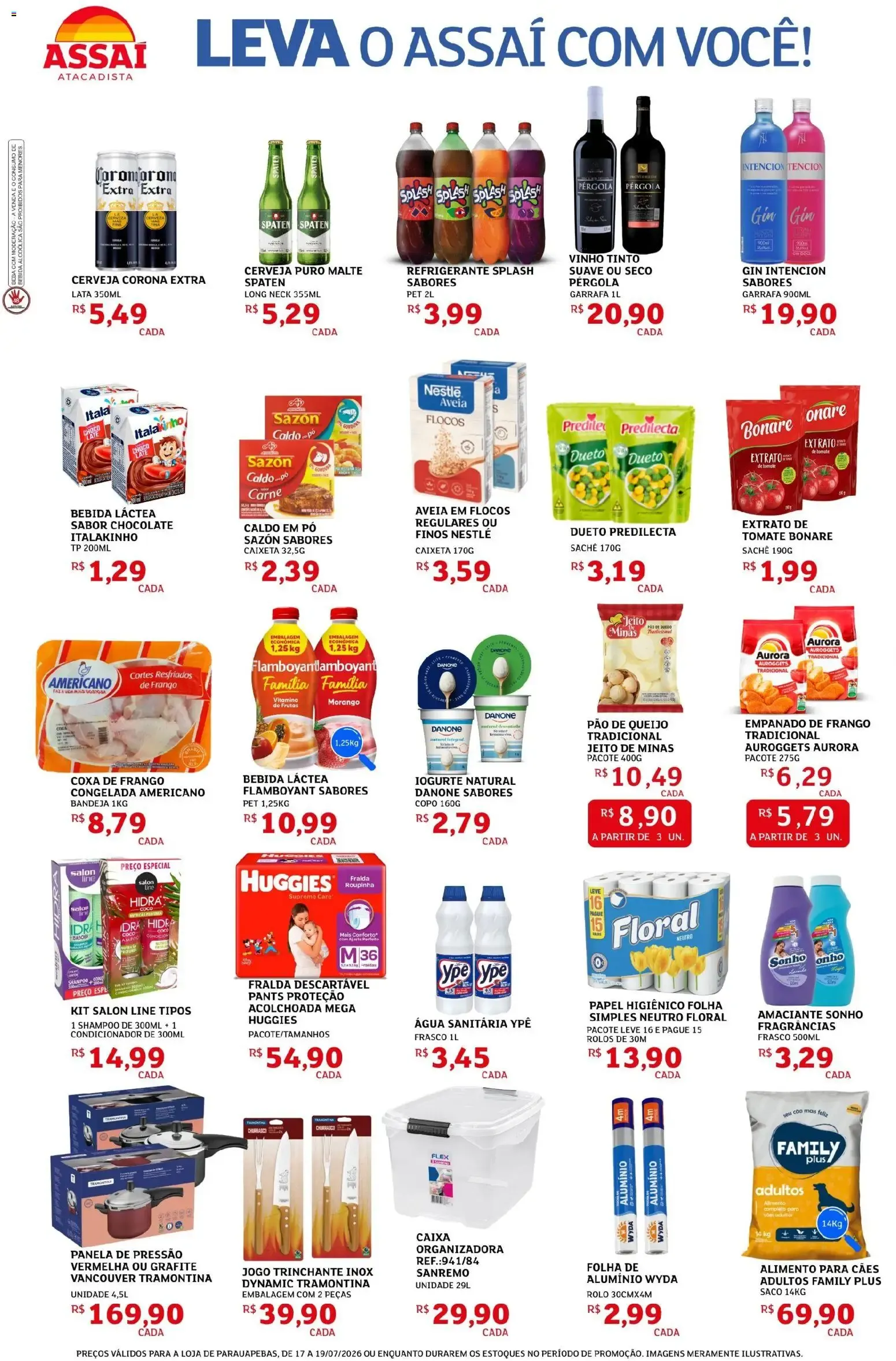Encarte de Assaí Atacadista ofertas - PA de 17/07/2026 | Promoções Online 17 de julho até 19 de julho 2026 - Pagina 2