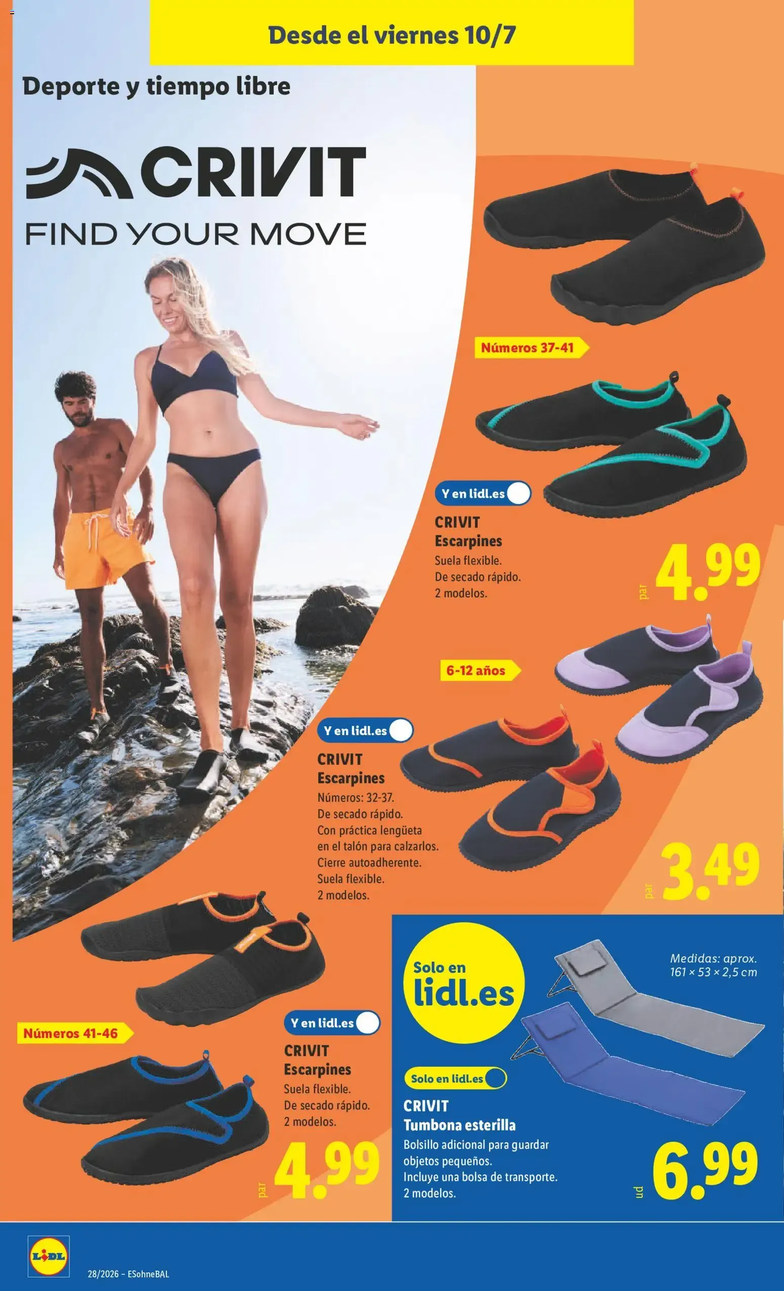 Catálogo de Lidl folleto de bazar del 06/07/2026 | Ofertas 6 de julio al 12 de julio 2026 - Página 34