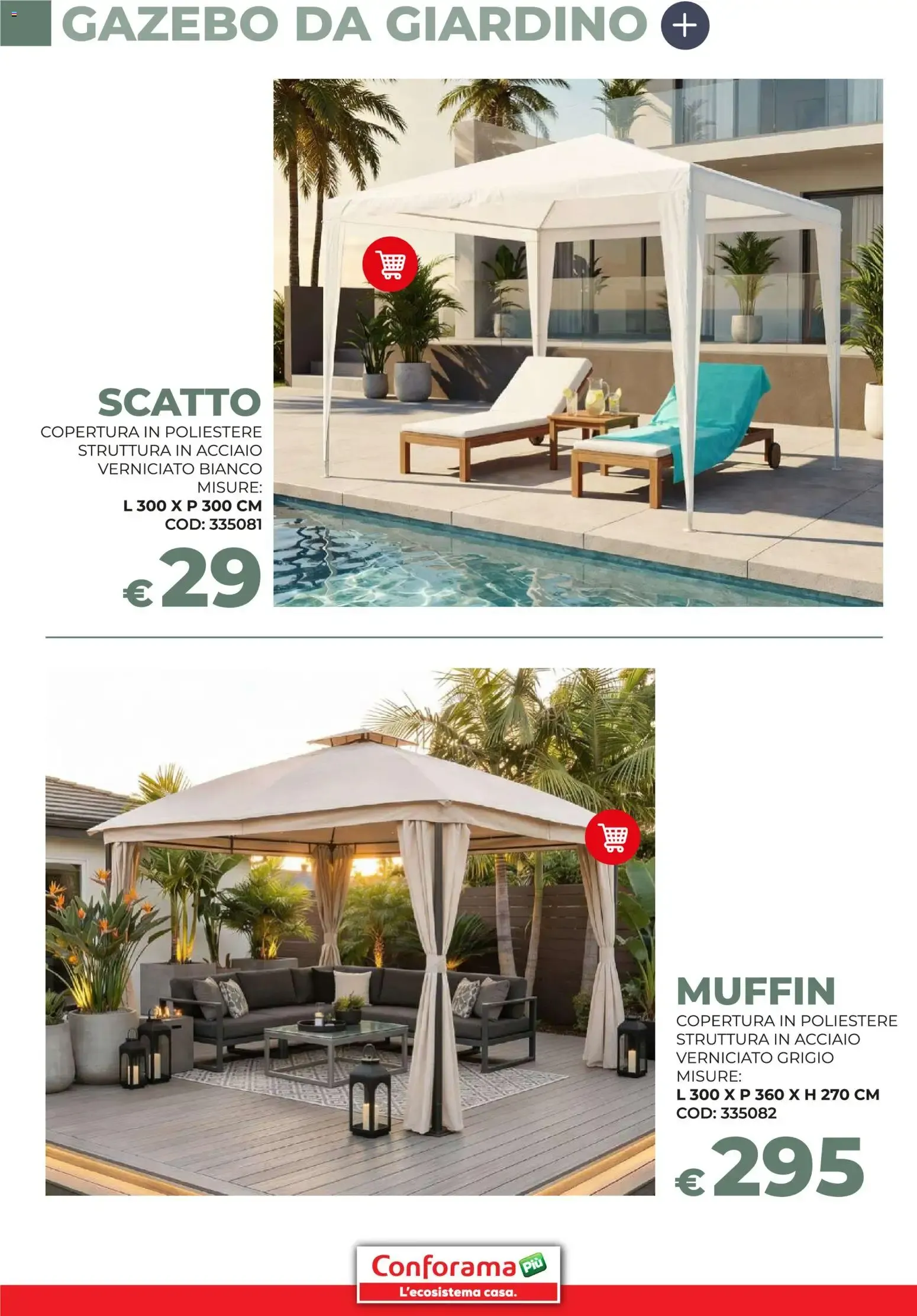 Conforama Collezione Arredo Giardino da 19 marzo a 30 settembre di 2026 - Pagina del volantino 12