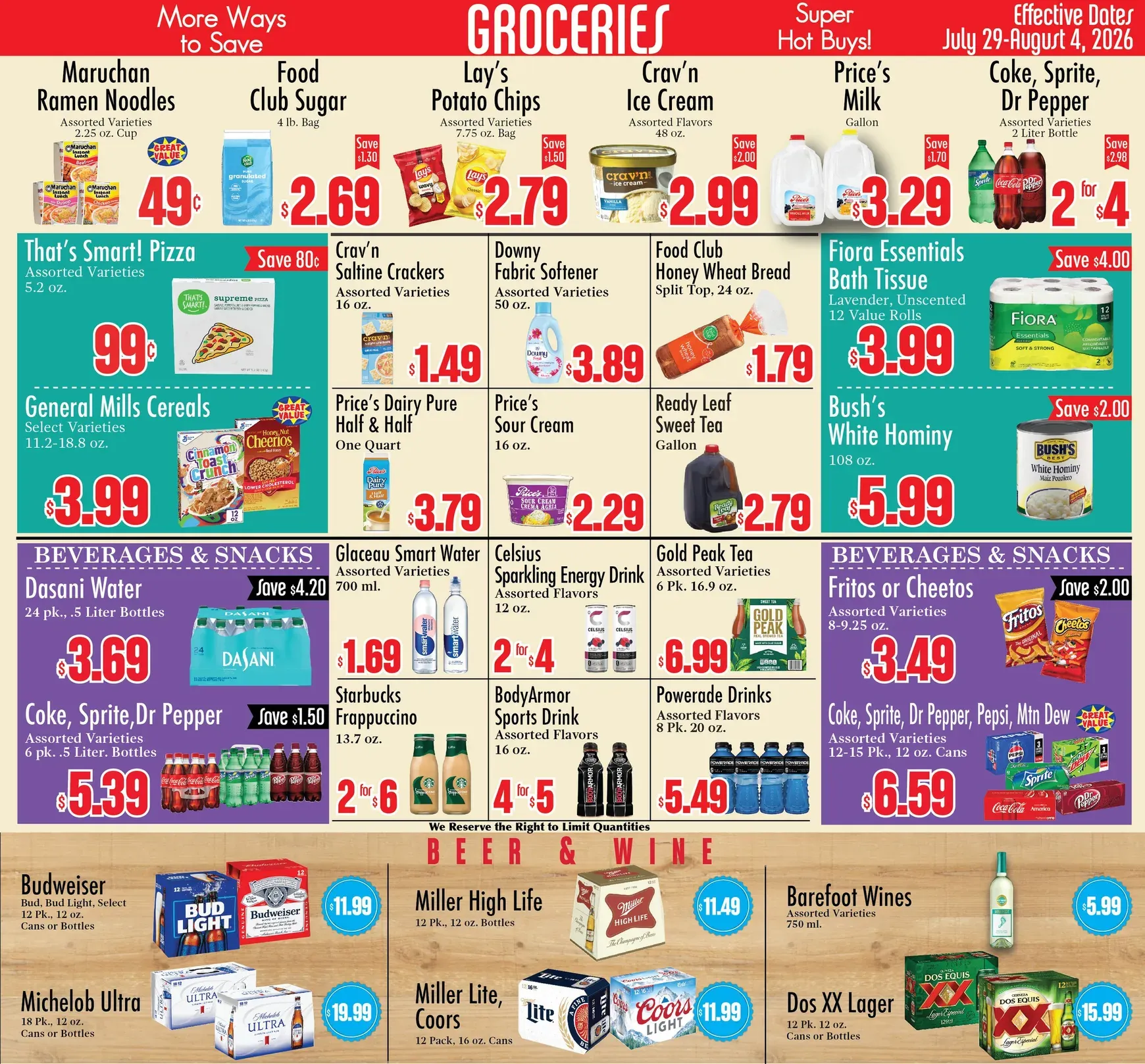 Weekly ad Current Food City leaflet valid from Wednesday 07/29/2026 to Tuesday 08/04/2026 from July 29 to August 4 2026 - Page 3