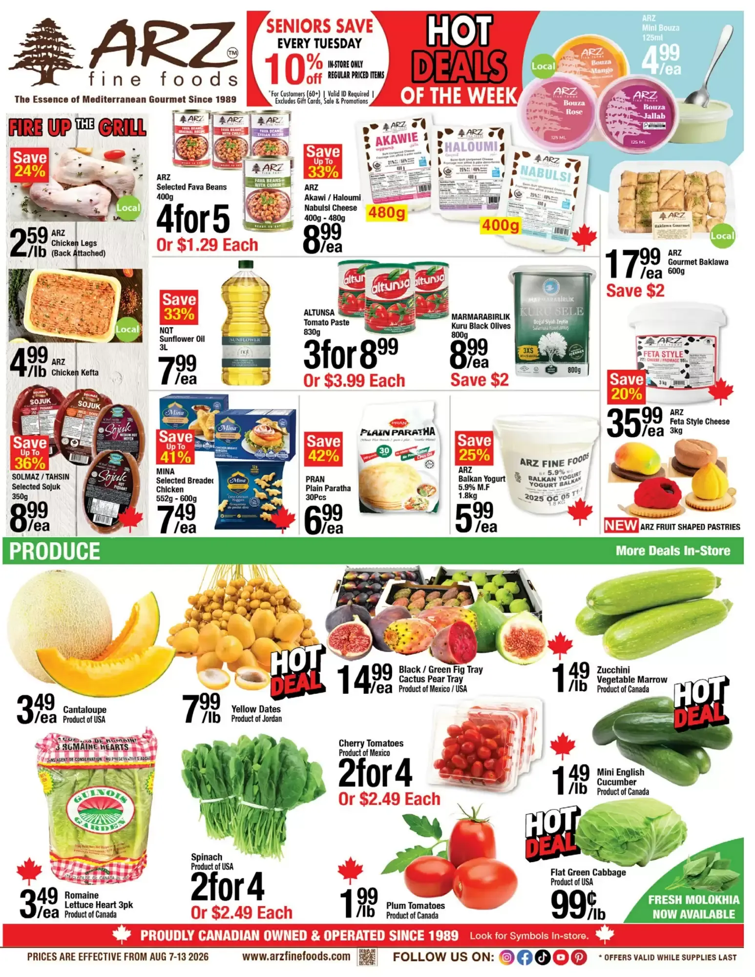 ARZ fine foods from August 7 to August 13 2026 - flyer page 1