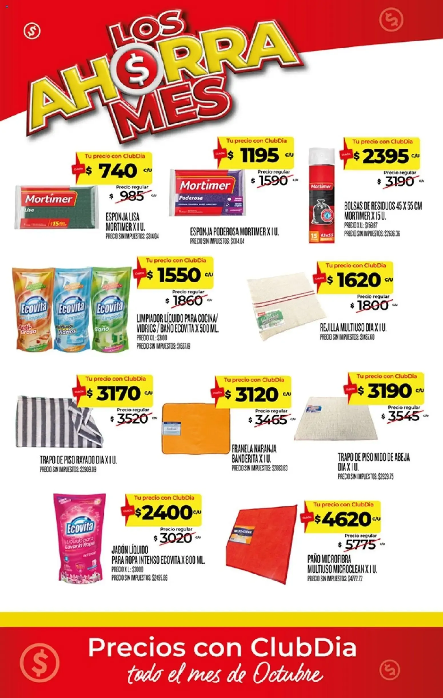 Ofertas de Los Ahorra Mes - Productos al mismo precio todo Octubre 1 de octubre al 31 de octubre 2026 - Página 16 del catálogo