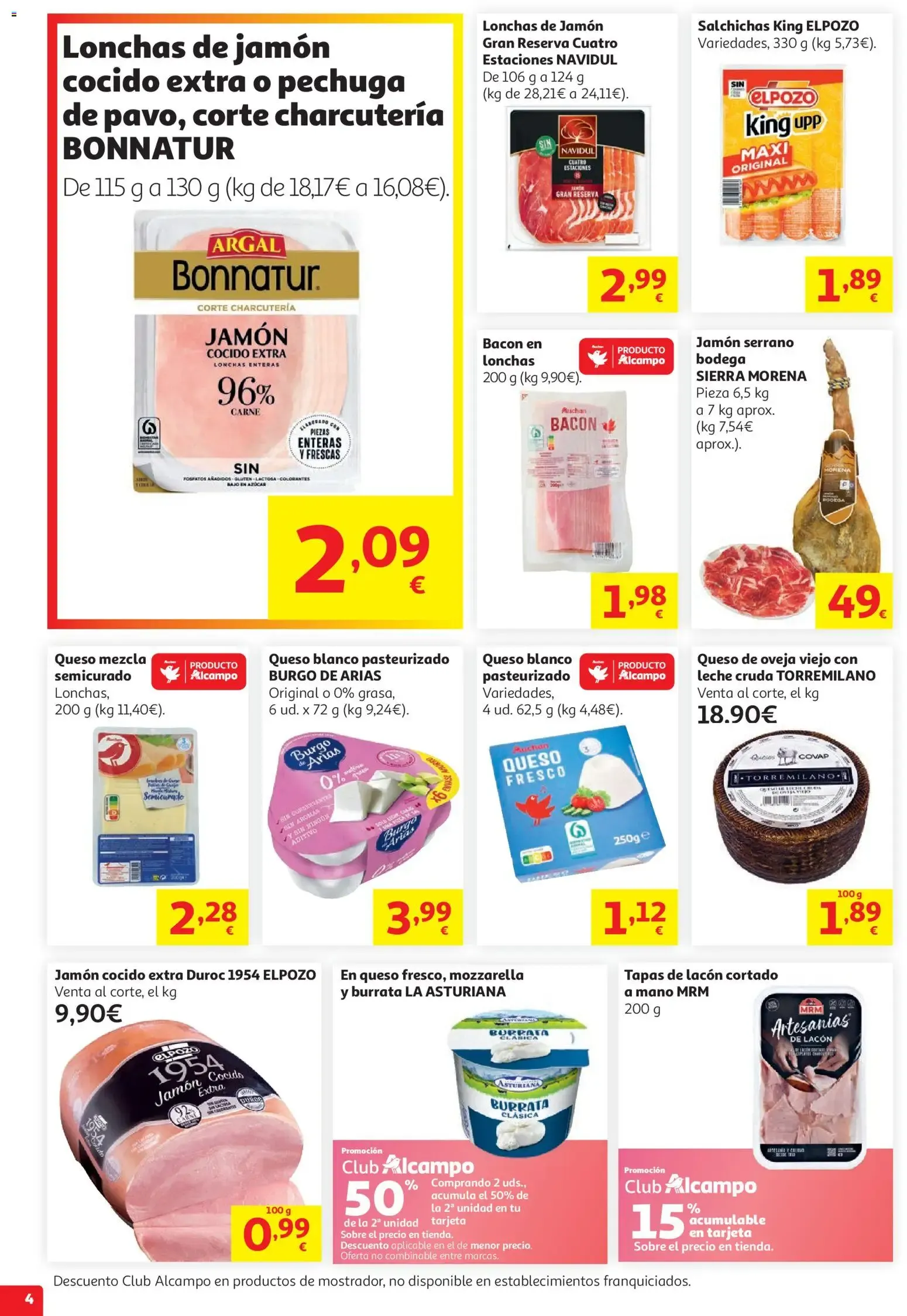 Catálogo de Oferta 3x2 en conservas Isabel en Alcampo 15 de julio al 28 de julio 2026 - Página 4