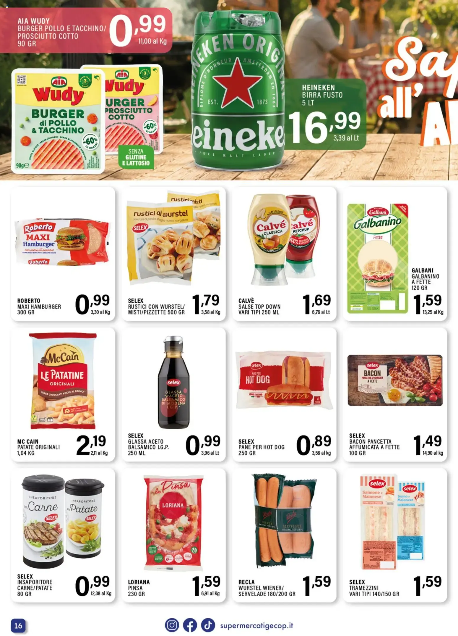 GECOP SUPERMERCATI - SOTTO COSTO FRESCHI da 10 agosto a 23 agosto di 2026 - Pagina del volantino 16