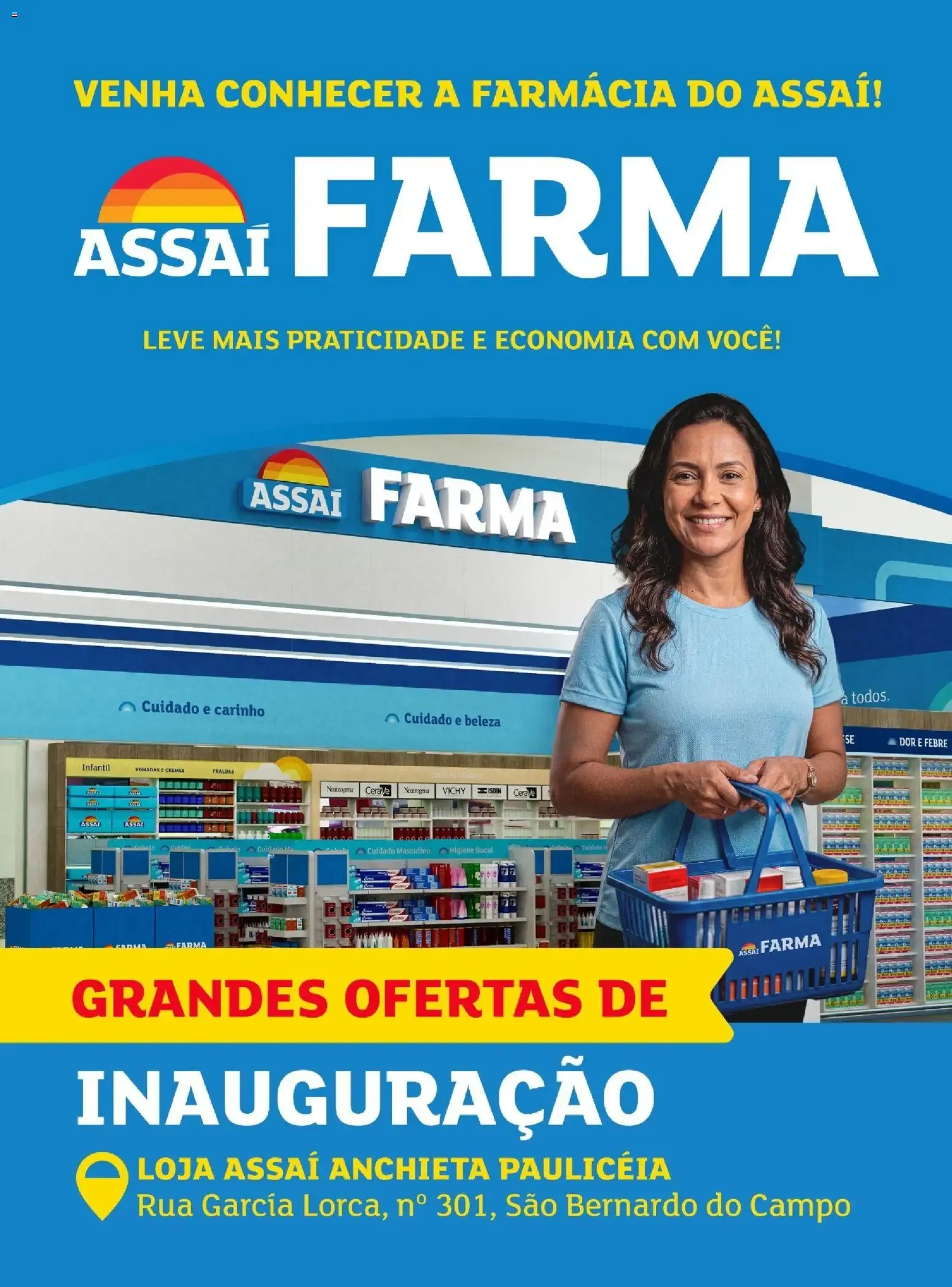 Encarte de Assaí Farma - Grandes Ofertas de Inauguração 3 de setembro até 30 de setembro 2026 - Pagina 1