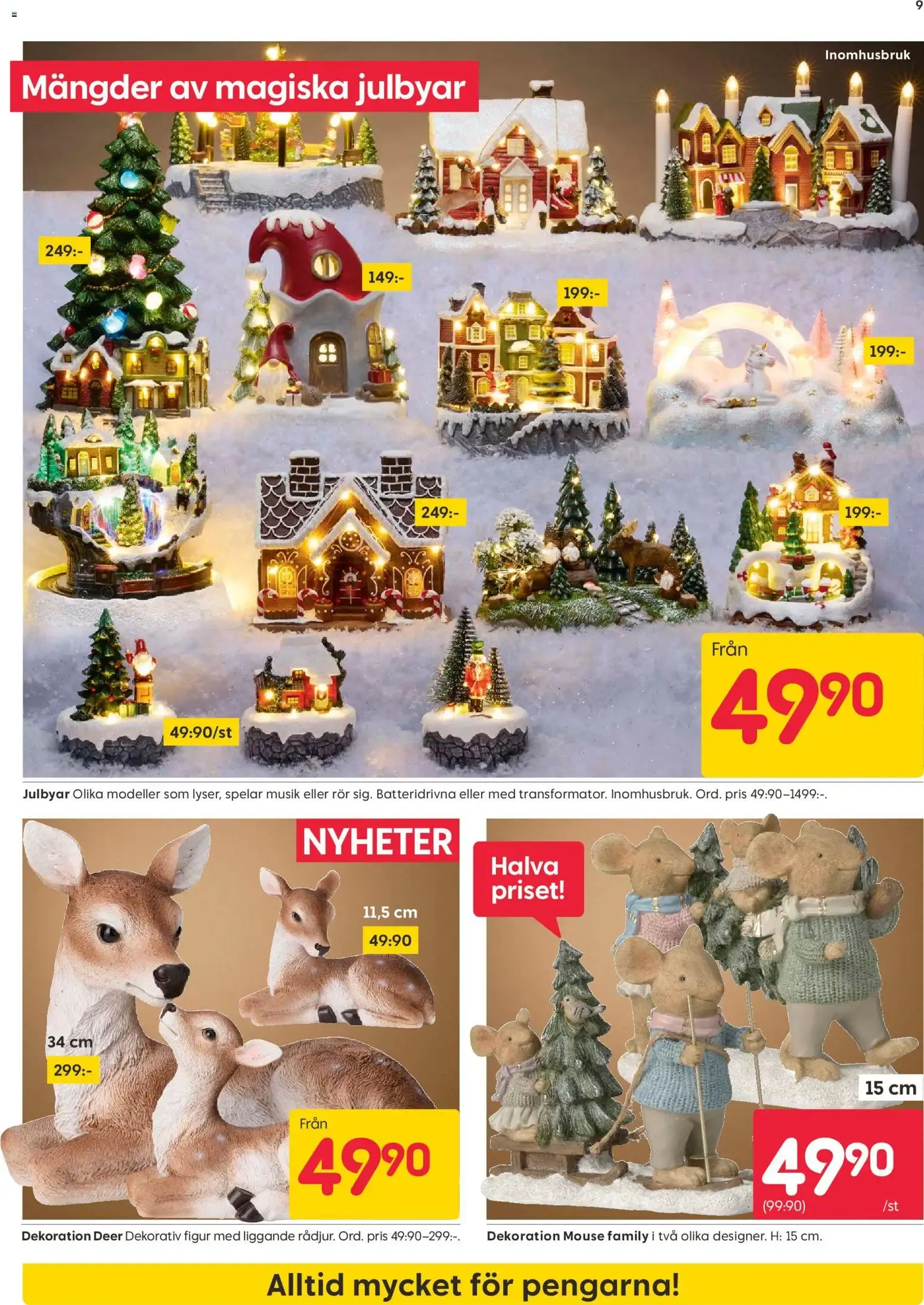 Rusta erbjudanden från 12/10/2026 - 18/10/2026 > Reklamblad nuvarande rabatter från 12 oktober till 18 oktober 2026 - Reklamblad sidor 9
